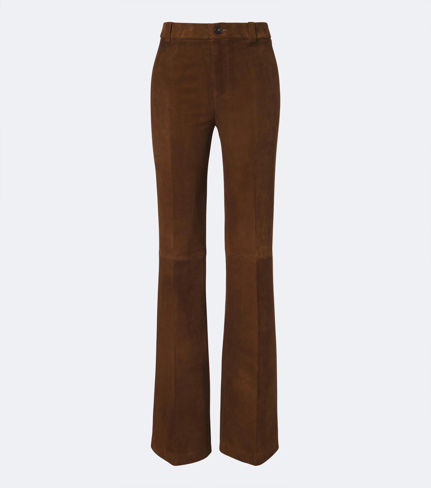 Lizzy suede bootcut pants - 1