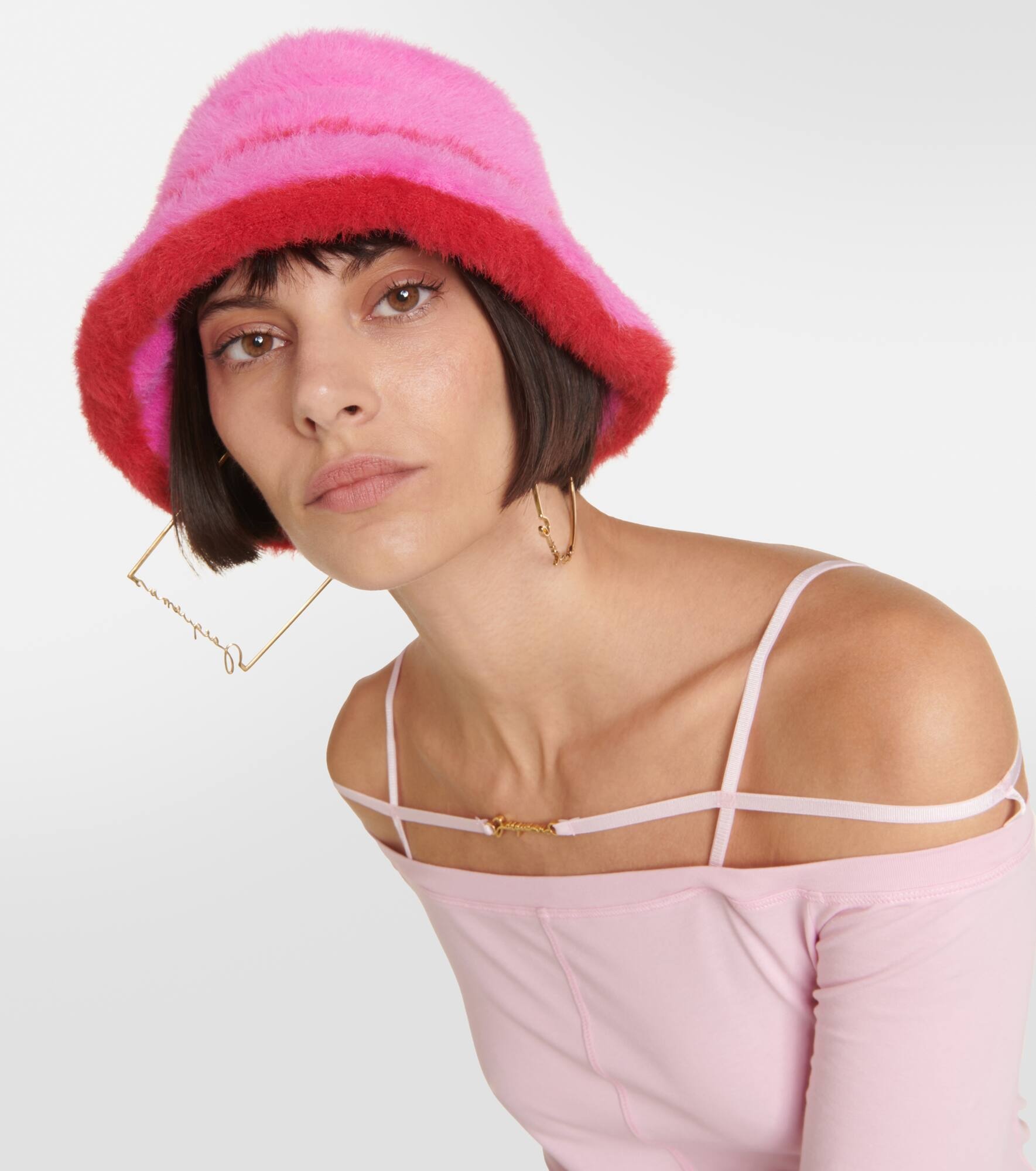Le Bob Neve faux fur bucket hat - 2