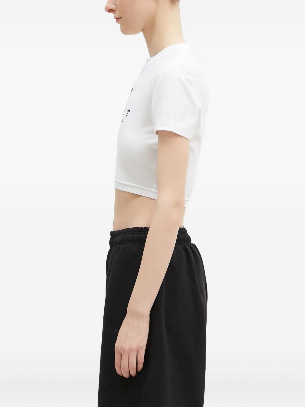 eye-chart cropped top - 3