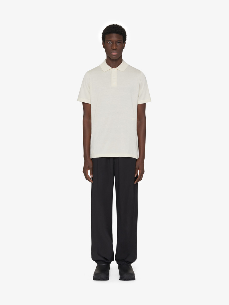 Givenchy POLO IN COTTON AND SILK outlook