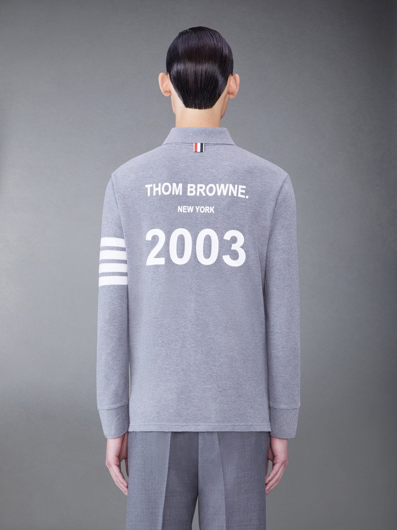 Thom Browne Classic Pique 2003 4-Bar Polo outlook