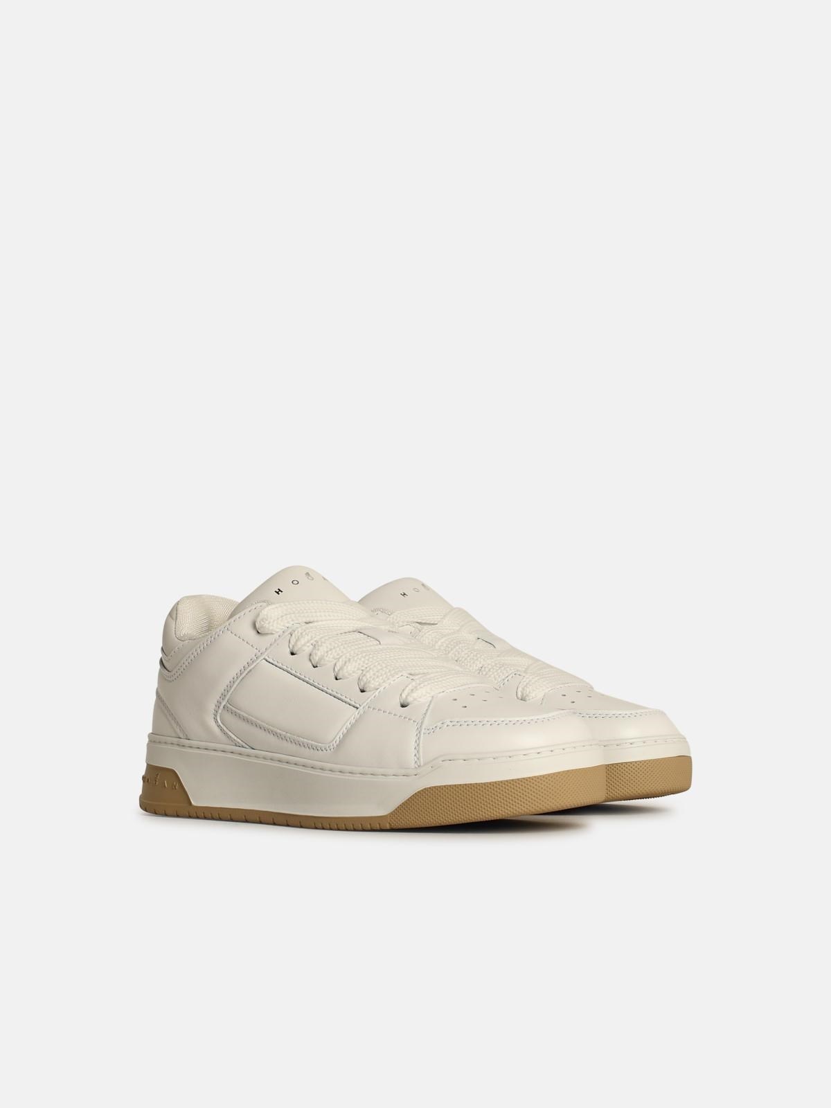 HOGAN 'H667' WHITE LEATHER SNEAKERS | lungolivigno | REVERSIBLE