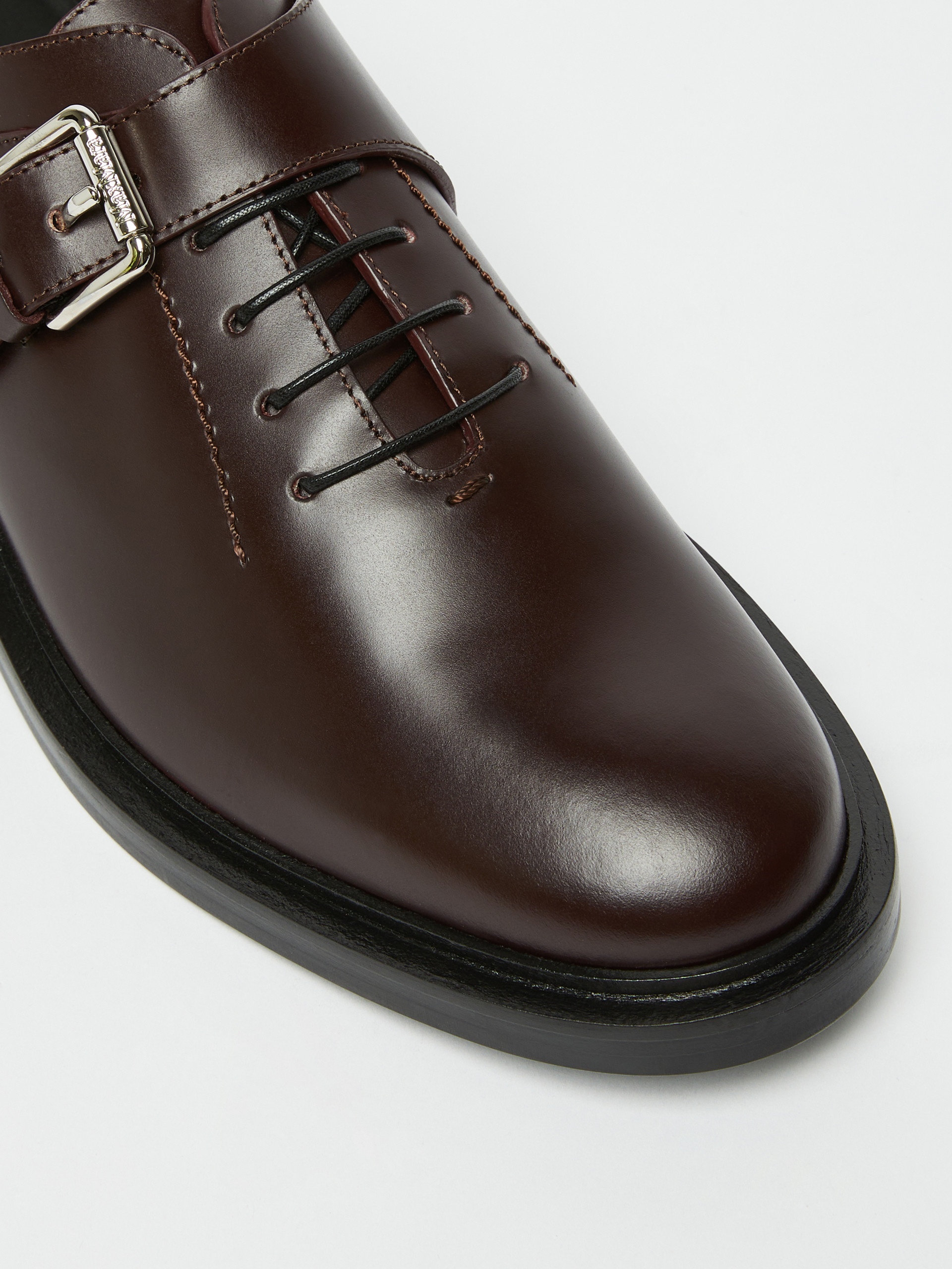 ENGLISHSHOE2 Lace-up shoes with leather buckle - 4
