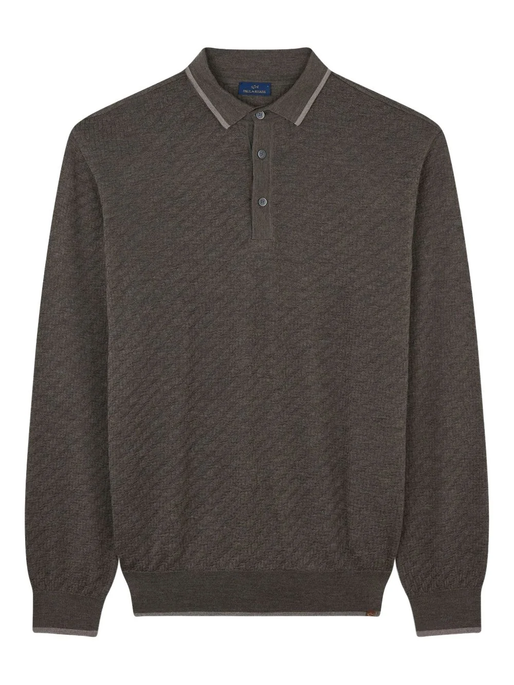 patterned polo shirt - 1