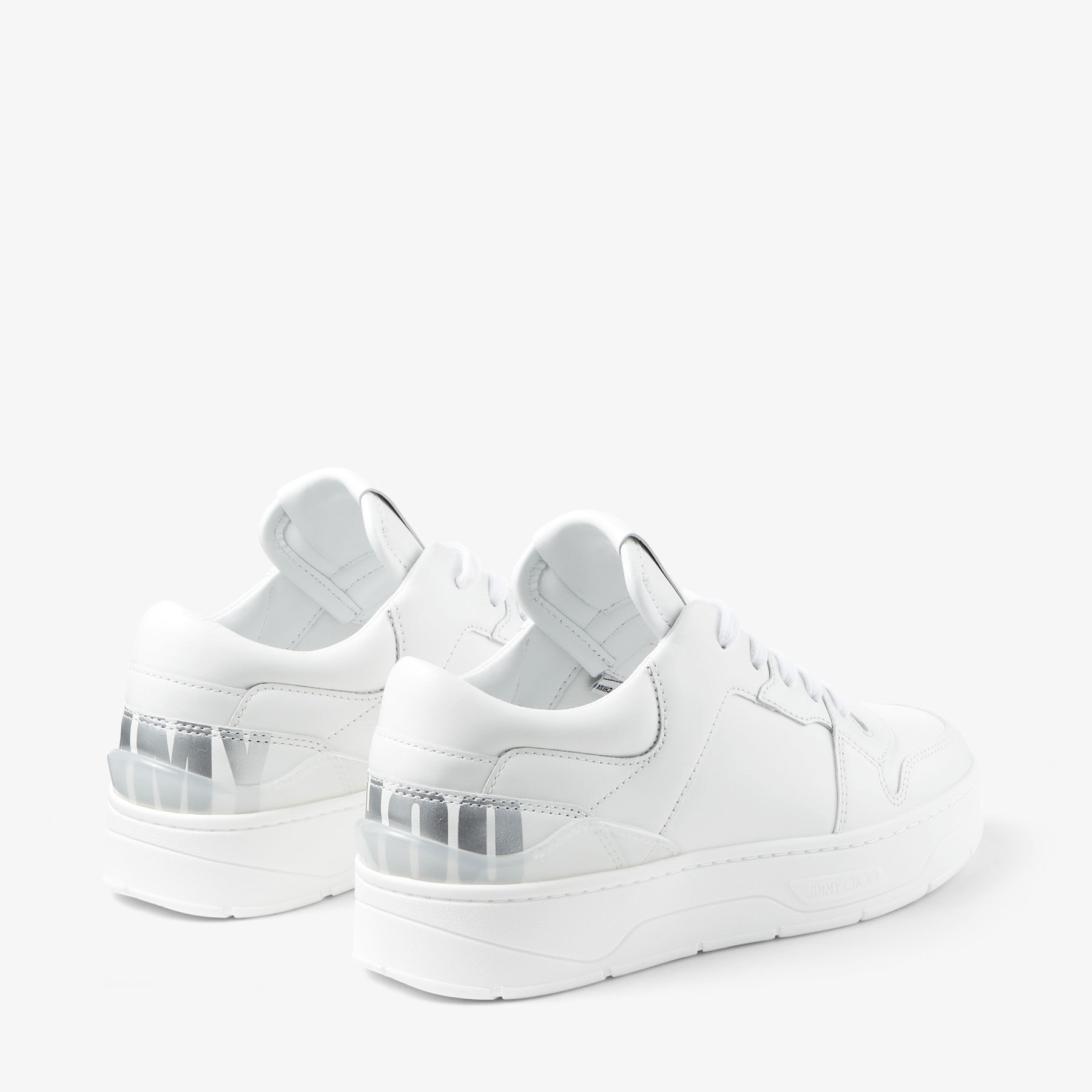 Florent/F
White Leather Trainers - 6