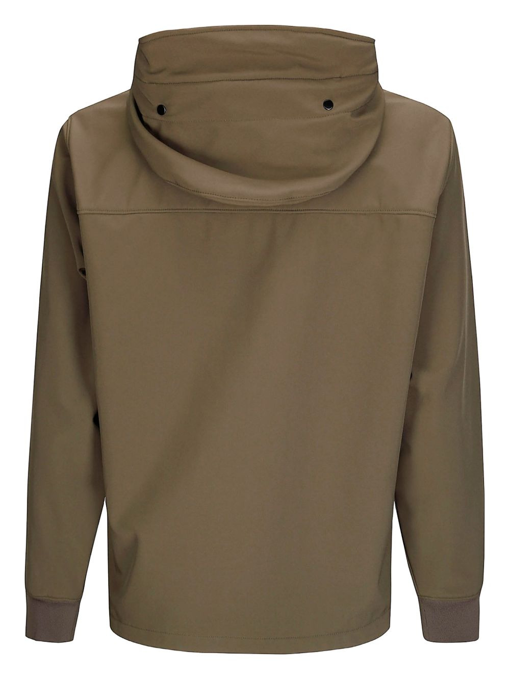 goggle-detail hooded jacket - 2
