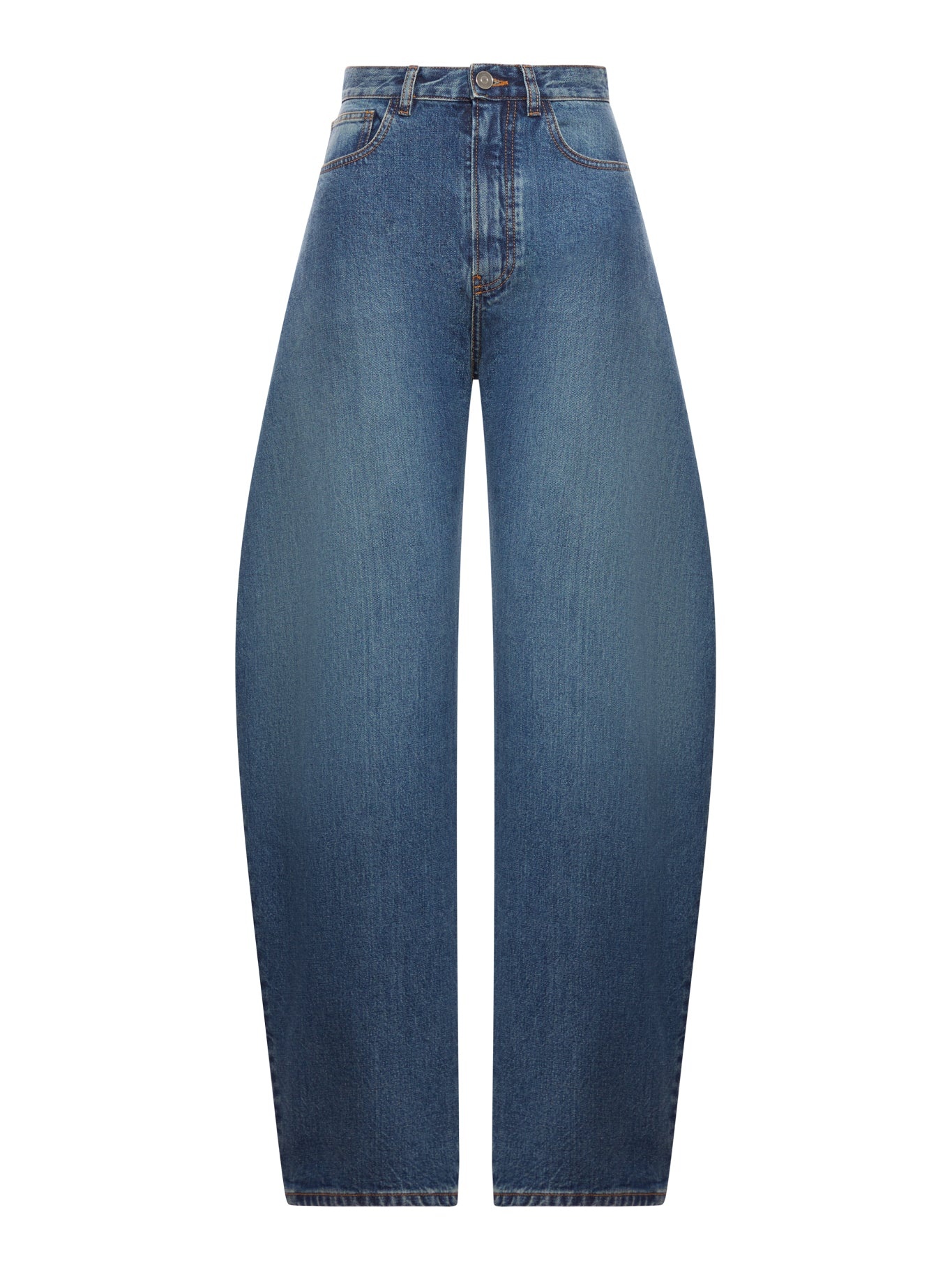 ROUND JEANS IN DE`LAVE` DENIM - 1