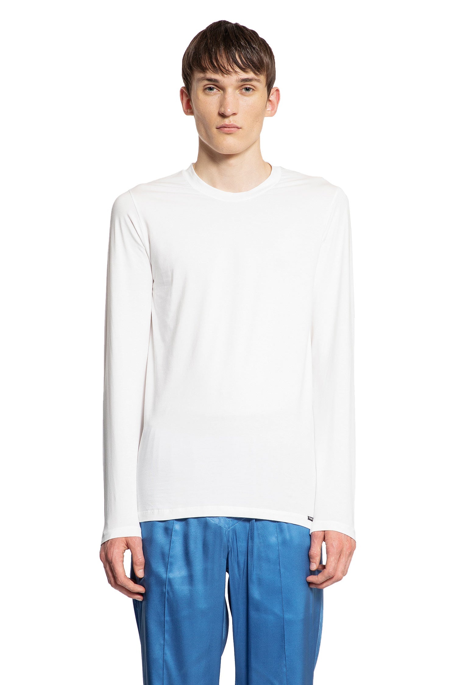 Cotton-Modal-Long-Sleeve-T-Shirt - 1