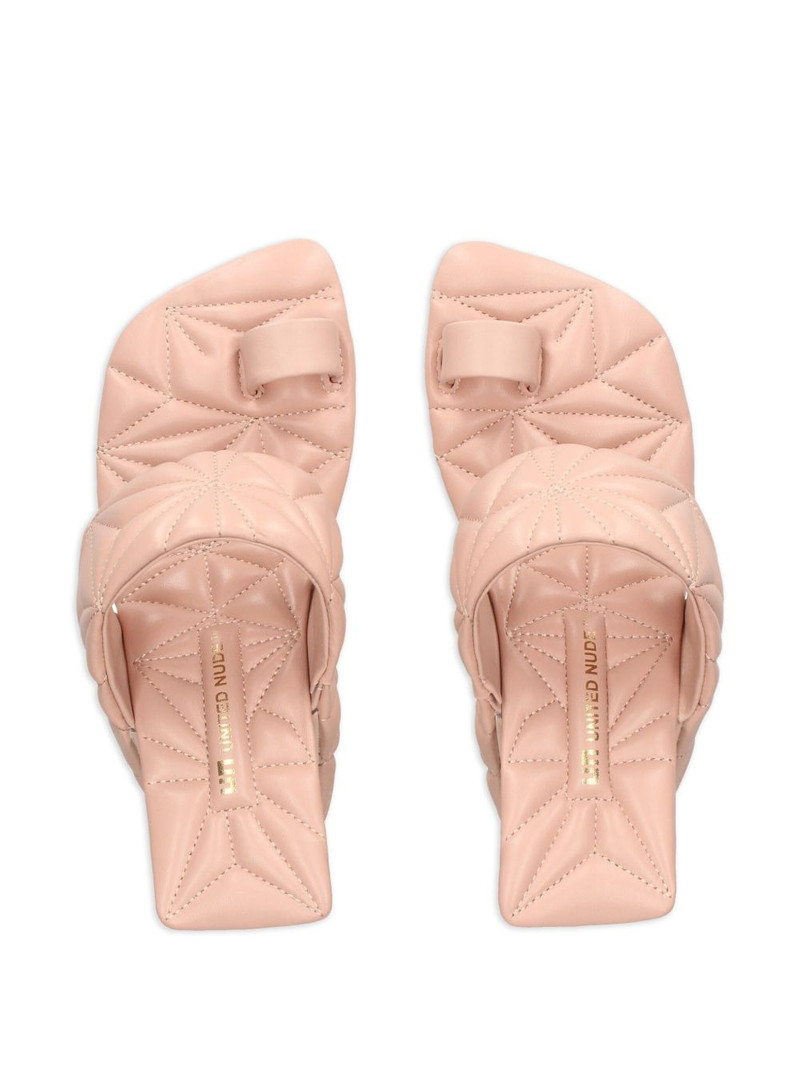 80mm Loop Hi Puffy sandals 4