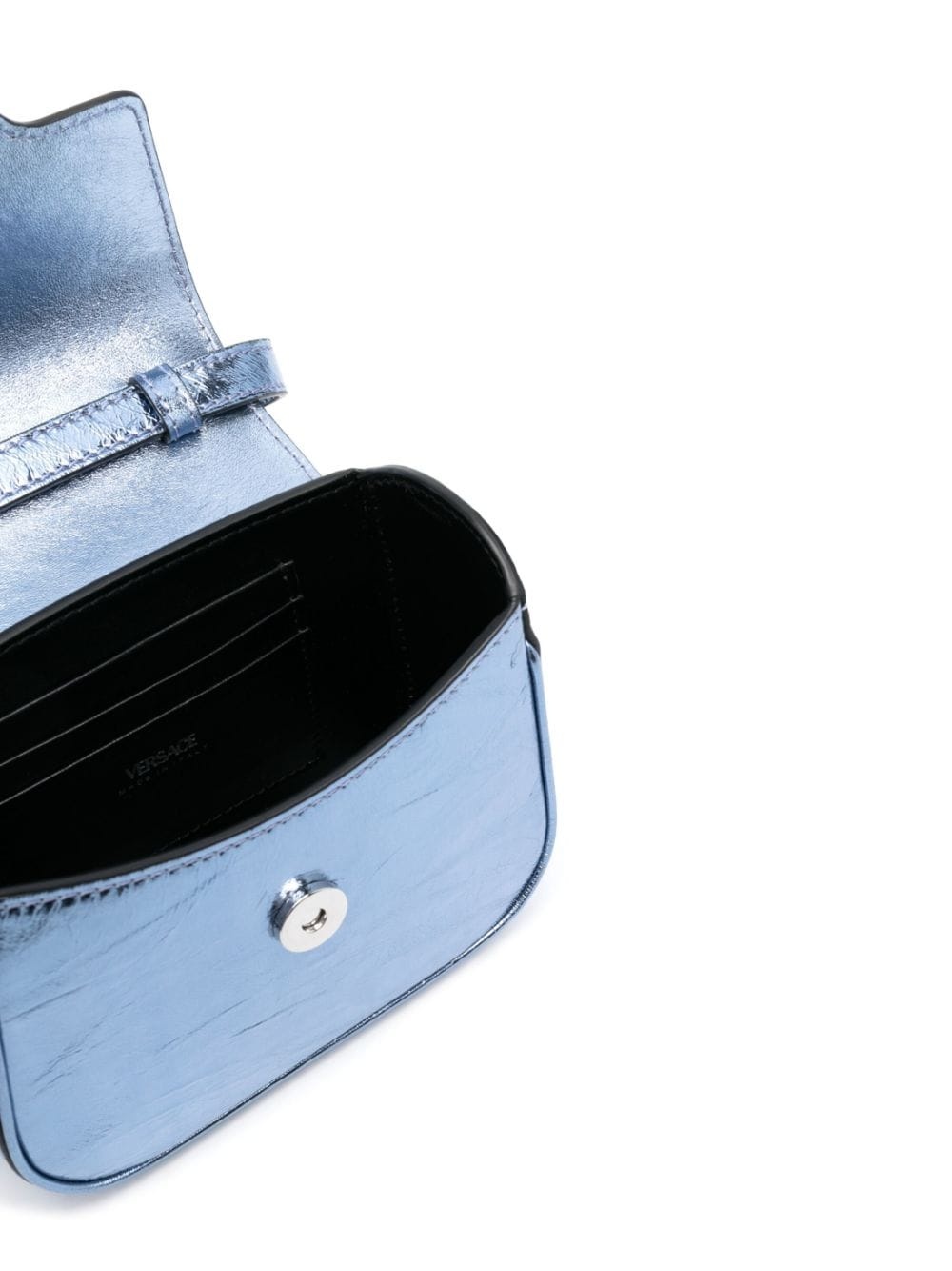 La Medusa metallic leather mini bag - 6