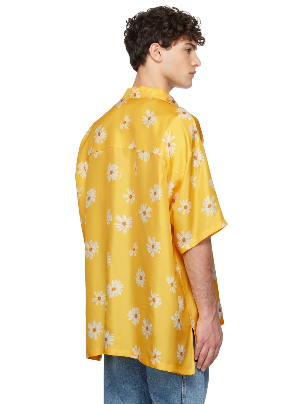 Yellow Allover Daisy Shirt - 3
