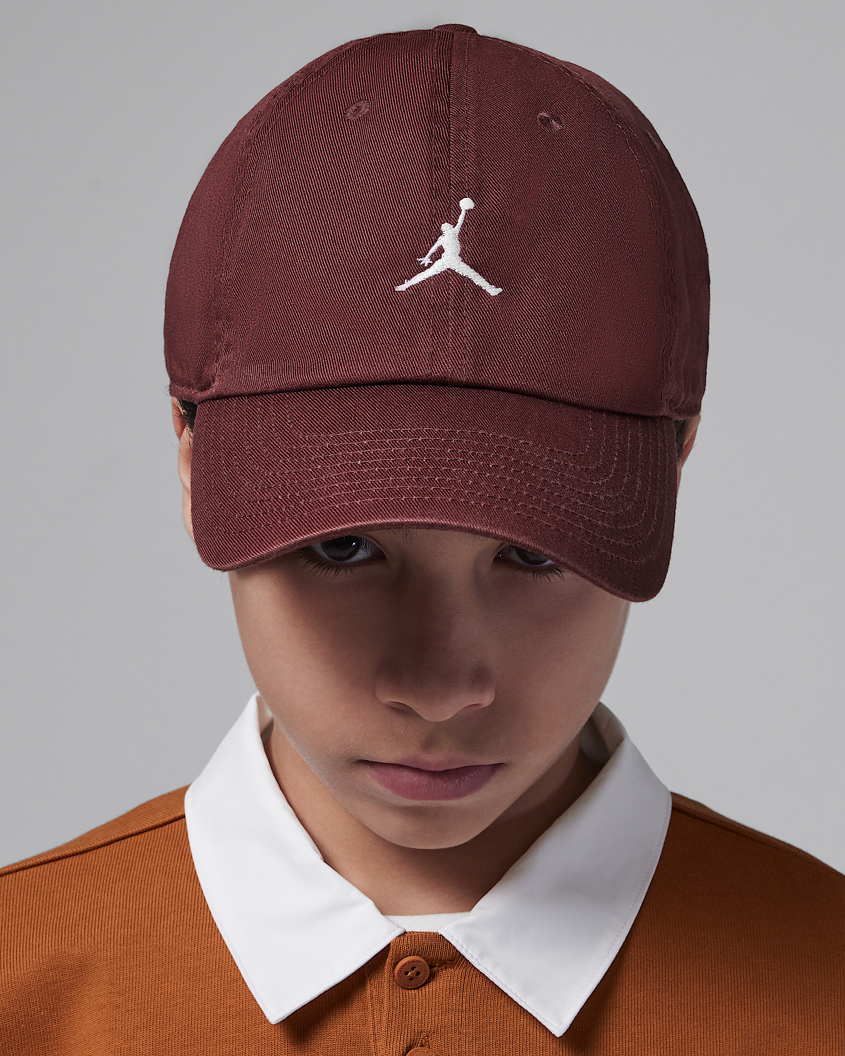 Jordan Club Unstructured Curved-Bill Hat - 6