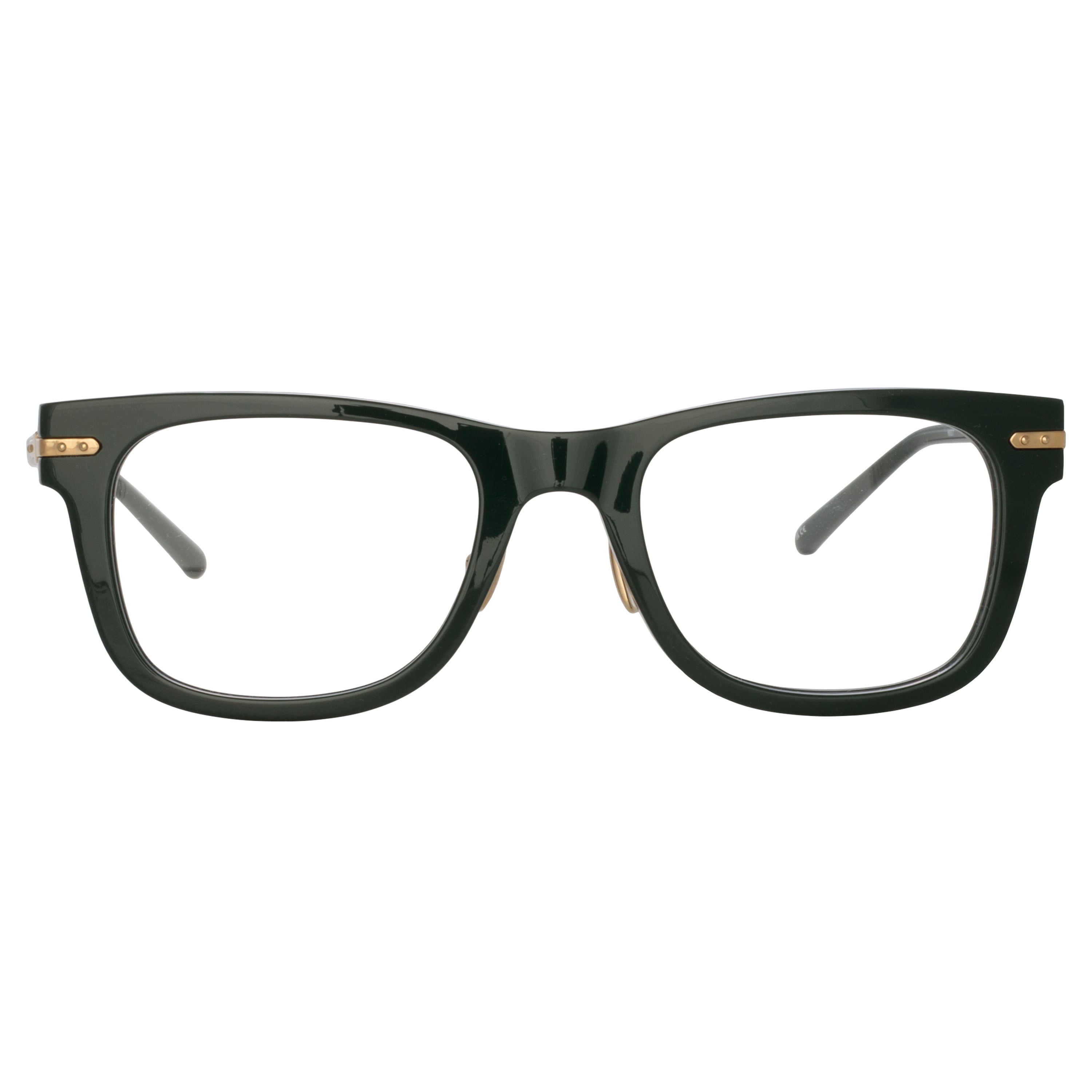 MEN'S PORTICO OPTICAL D-FRAME IN FOREST GREEN (ASIAN FIT) - 1