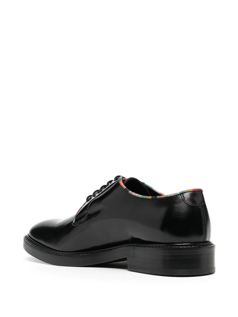 polished lace-up shoes - 3