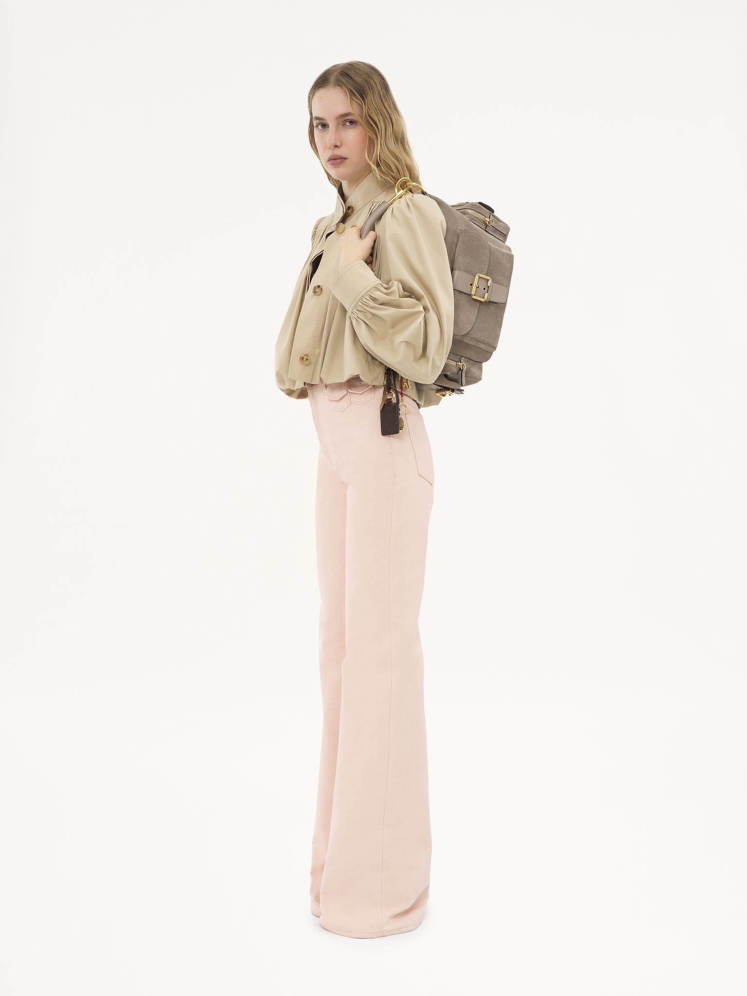 CAMERA BAG IN SUEDE LEATHER - 8