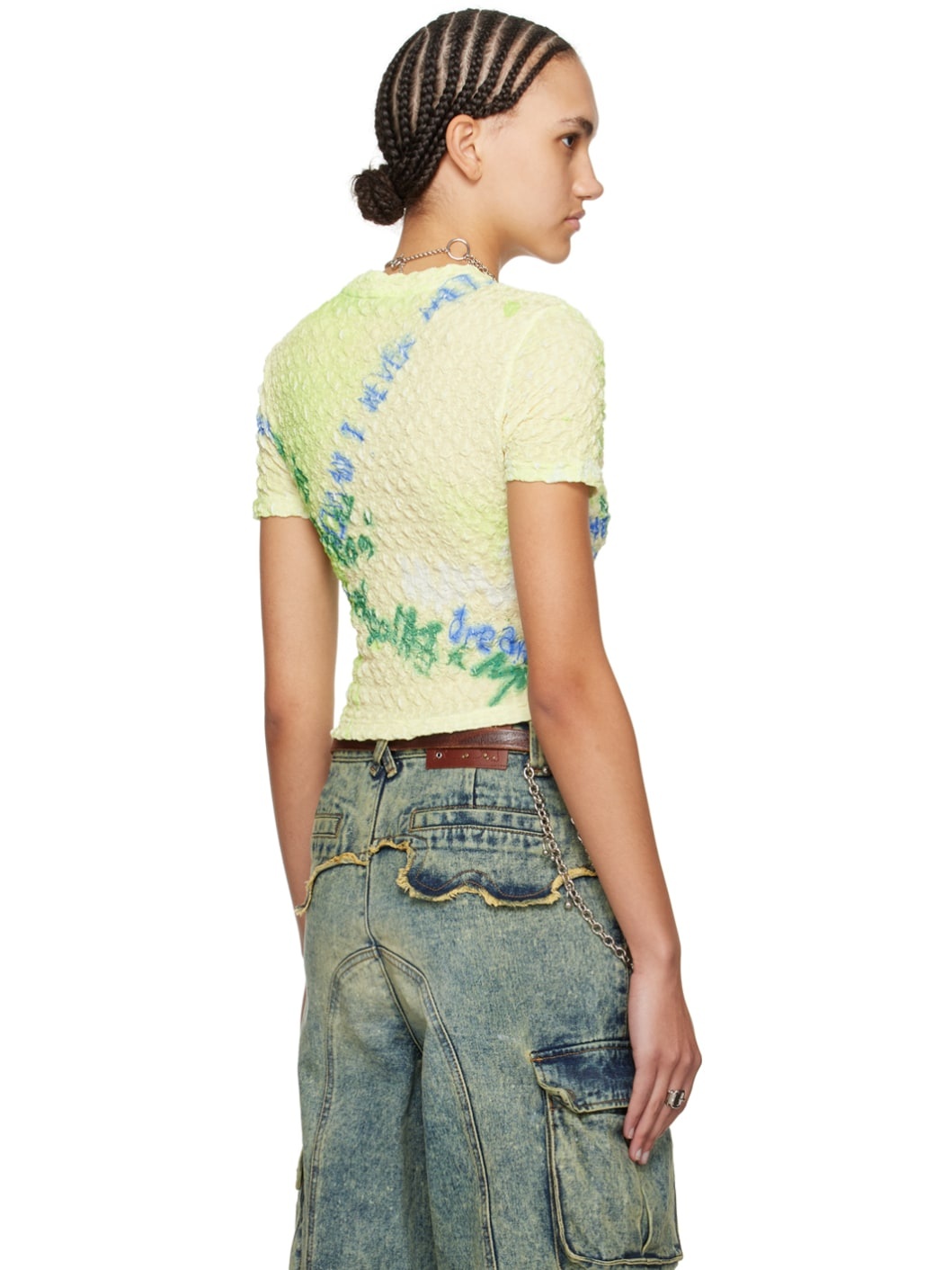 Green Essential Jenny T-Shirt - 3