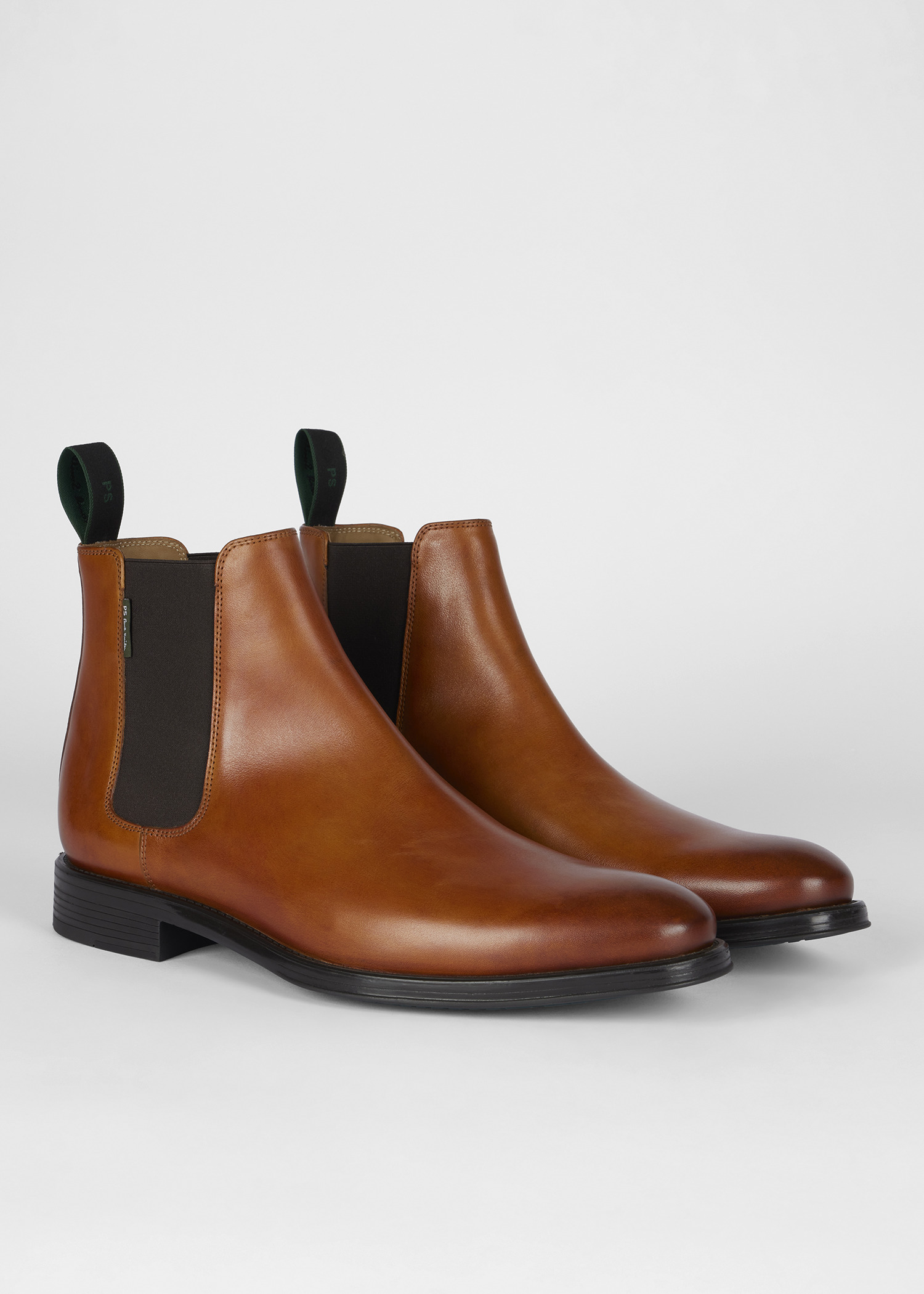 Tan Leather 'Augustus' Boots - 3