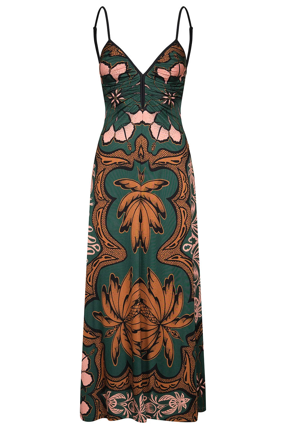 Multicolor Nuestra Tierra Ankle Skirt - 1