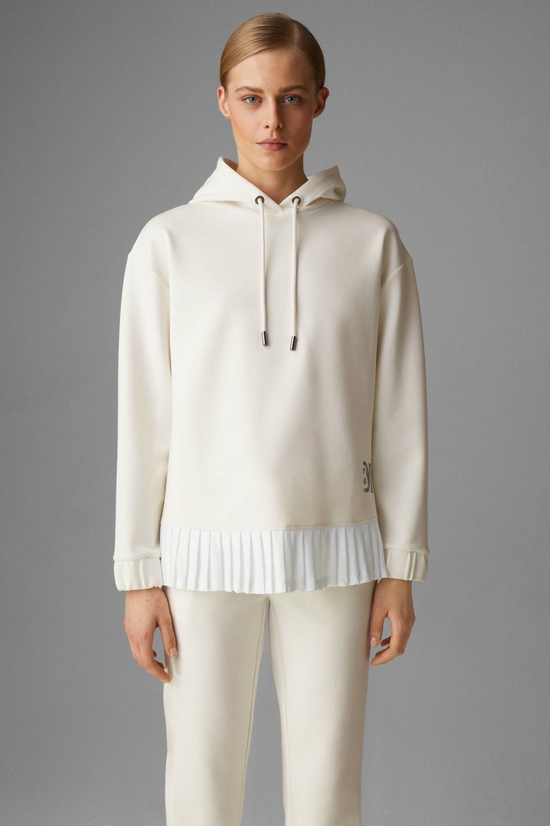 KATALIN SWEATSHIRT HOODIE IN OFF-WHITE - 2