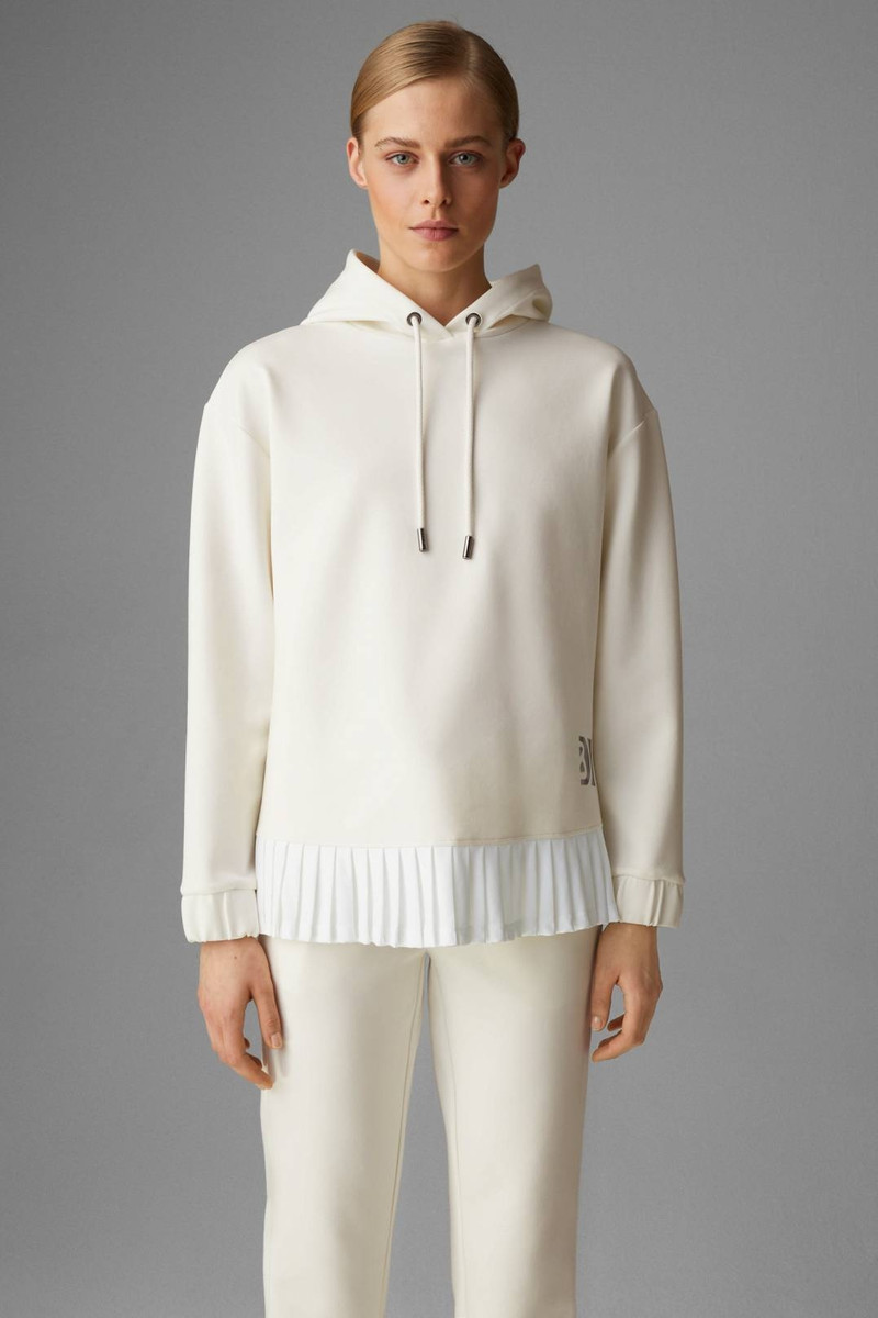 KATALIN SWEATSHIRT HOODIE IN OFF-WHITE 2