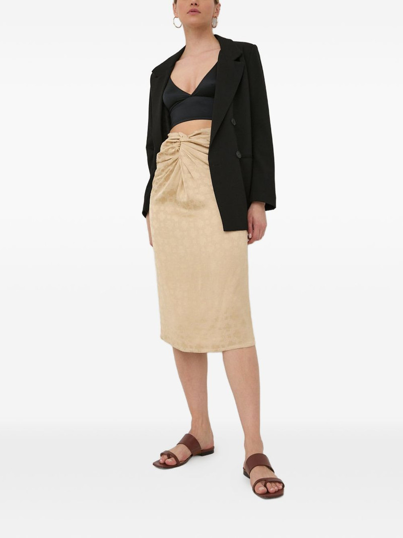 HERSKIND knot midi skirt outlook