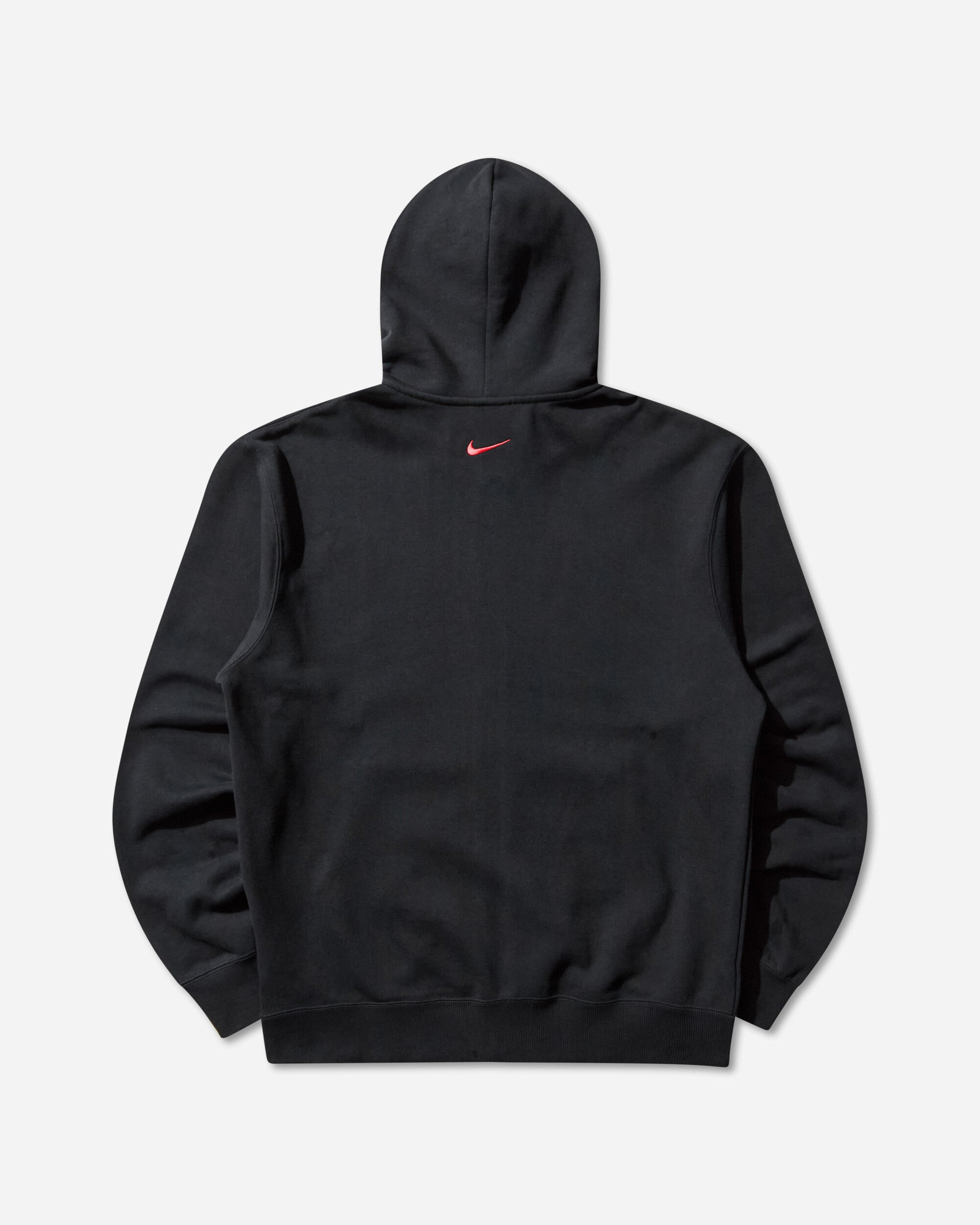 Men's Awake NY Full-Zip Fleece Hoodie Black / University Red - 2