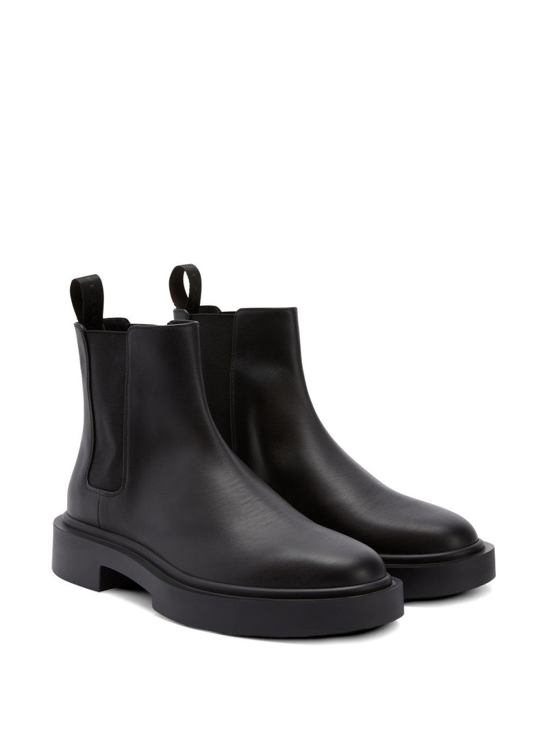 Giuseppe Zanotti Jeremiah elastic leather boots outlook