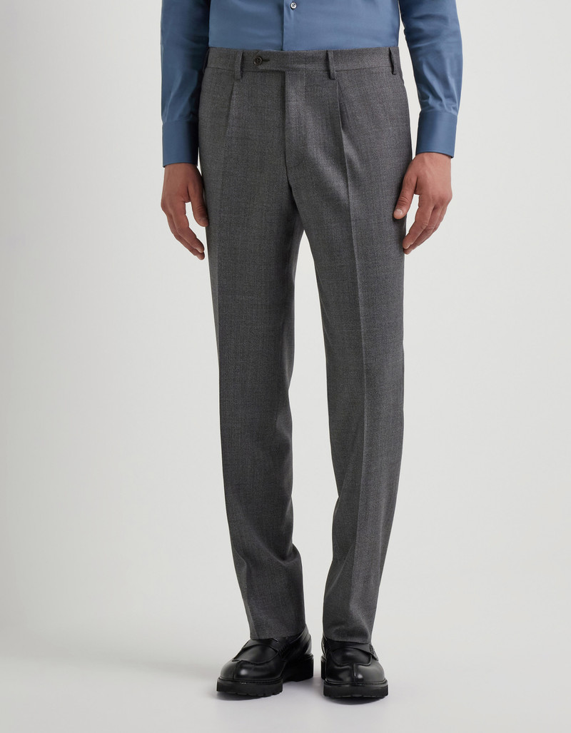 GRAY PURE WOOL SUIT 7