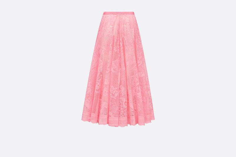 Dior Dioriviera Flared Mid-Length Skirt outlook