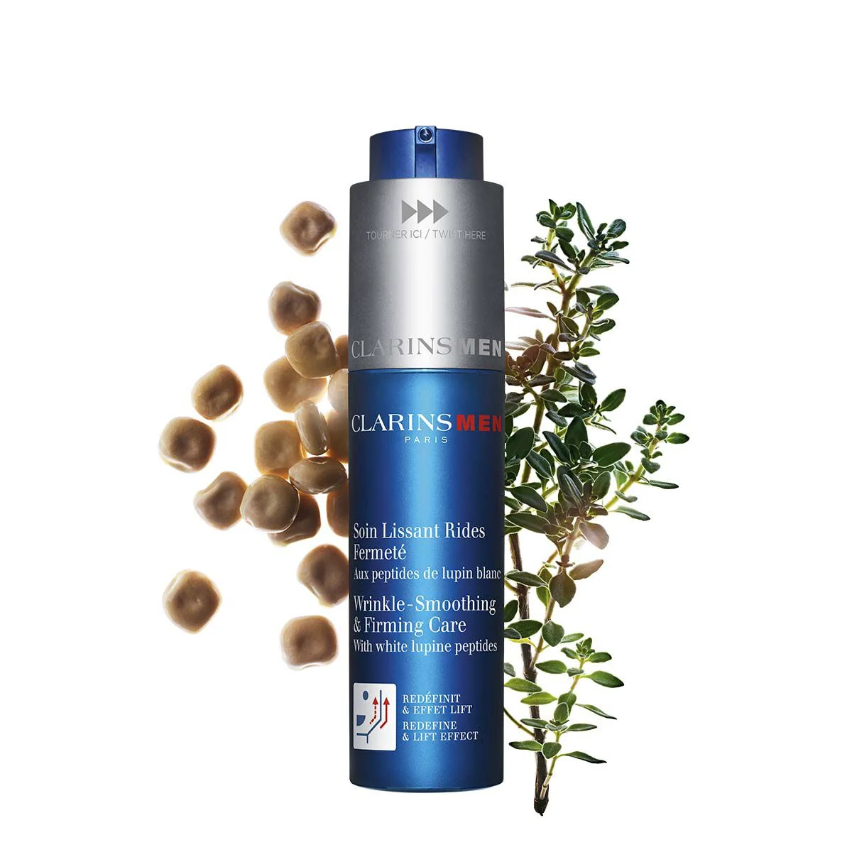 ClarinsMen Wrinkle Smoothing + Firming Anti Aging Face Moisturizer - 1