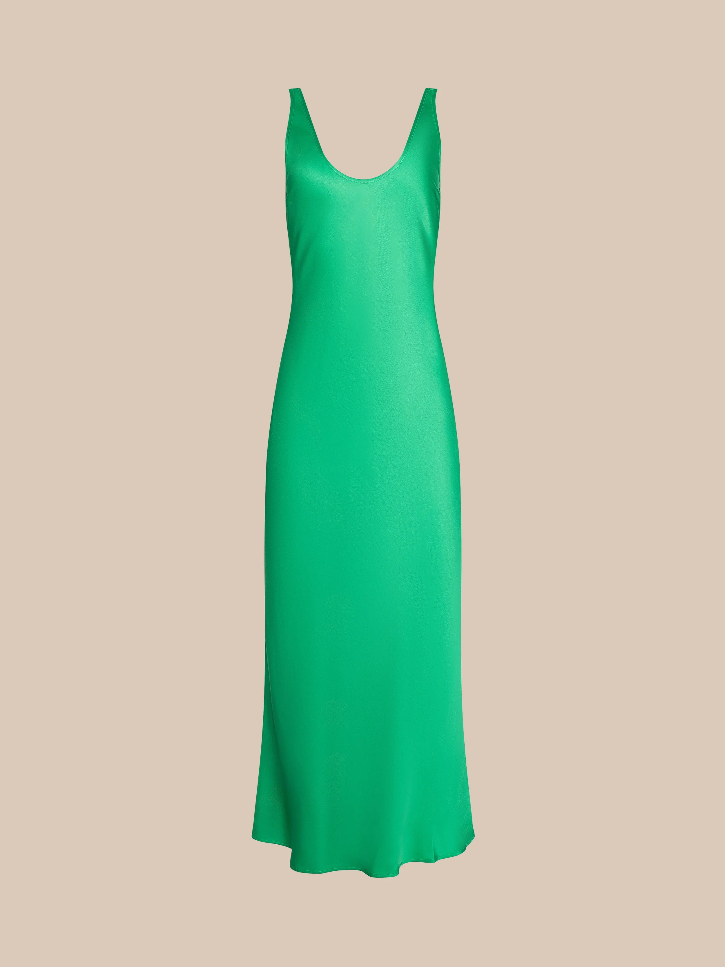 Akiya Satin Maxi Dress - 1