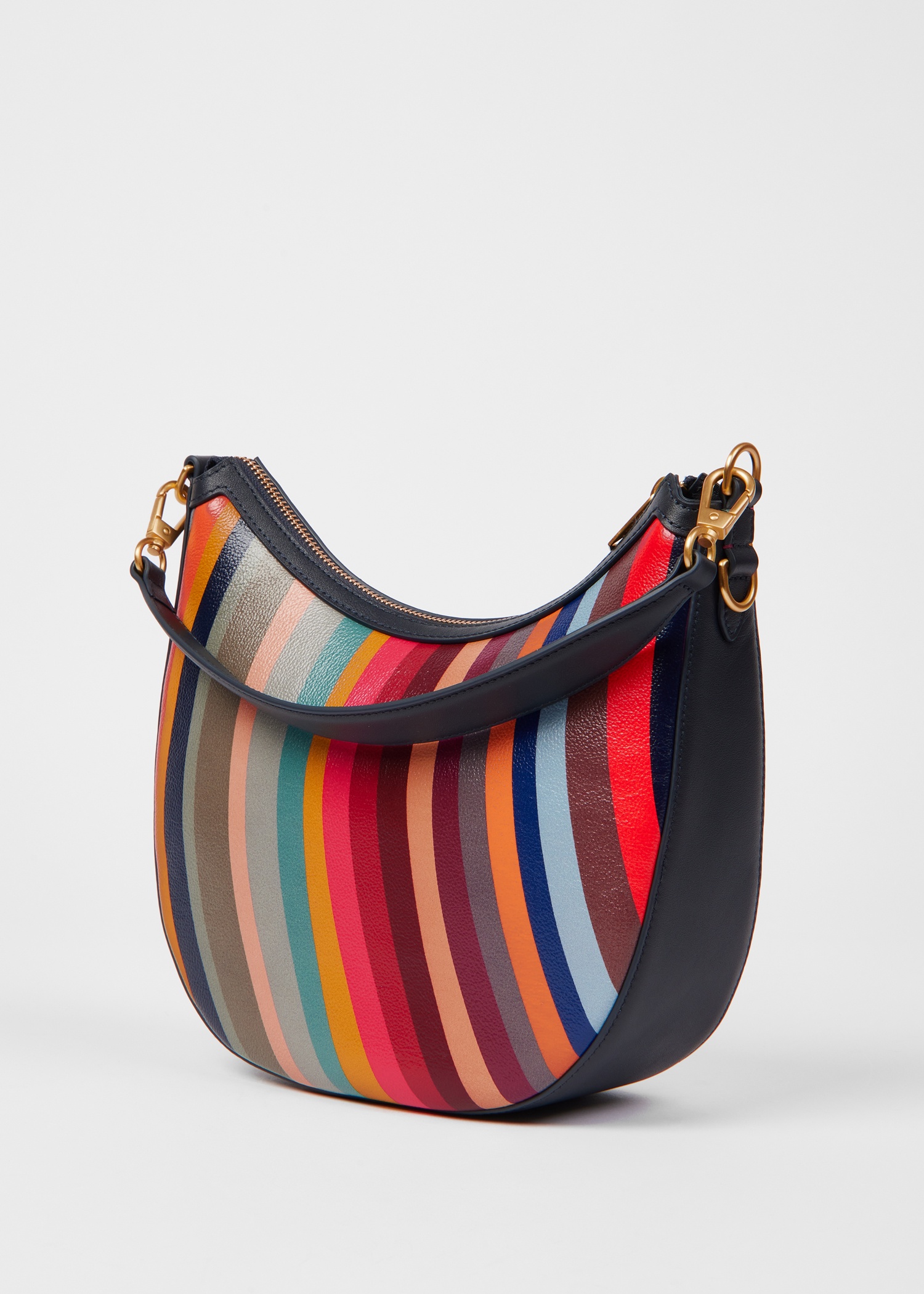 Women's 'Swirl' Leather Mini Hobo Bag - 6