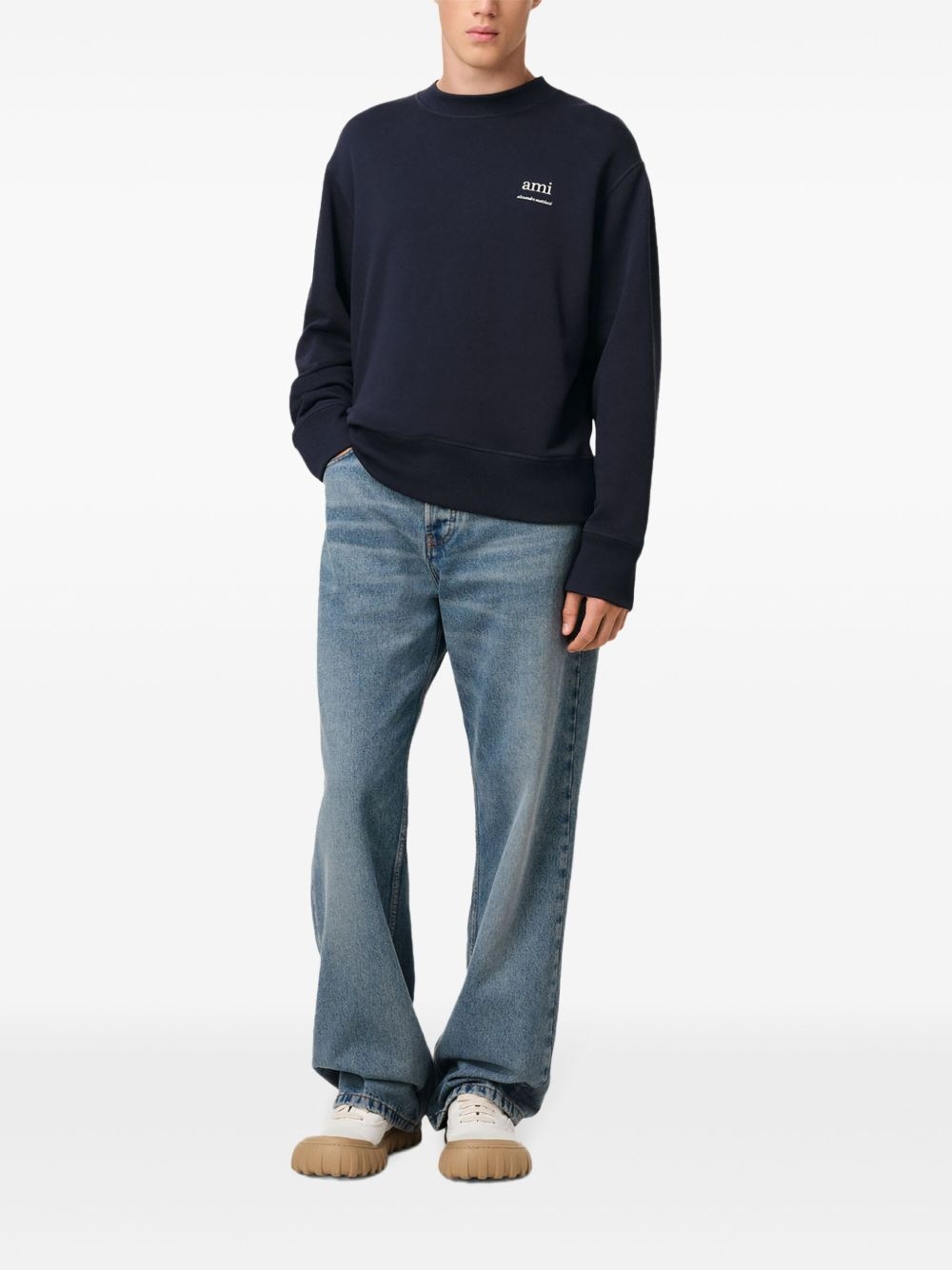 Ami Alexandre Mattiussi-print sweatshirt - 2