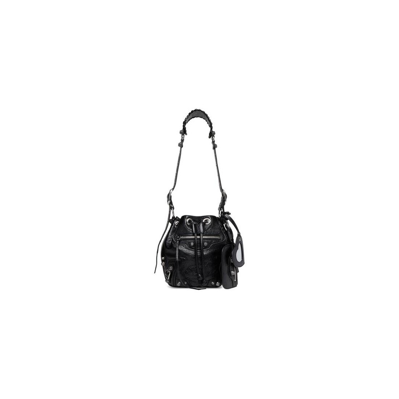 Women's Le Cagole Xs Bucket Bag  in Black 1