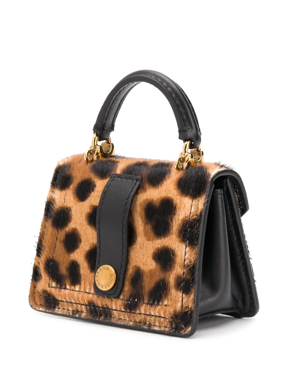 leopard print mini bag - 3