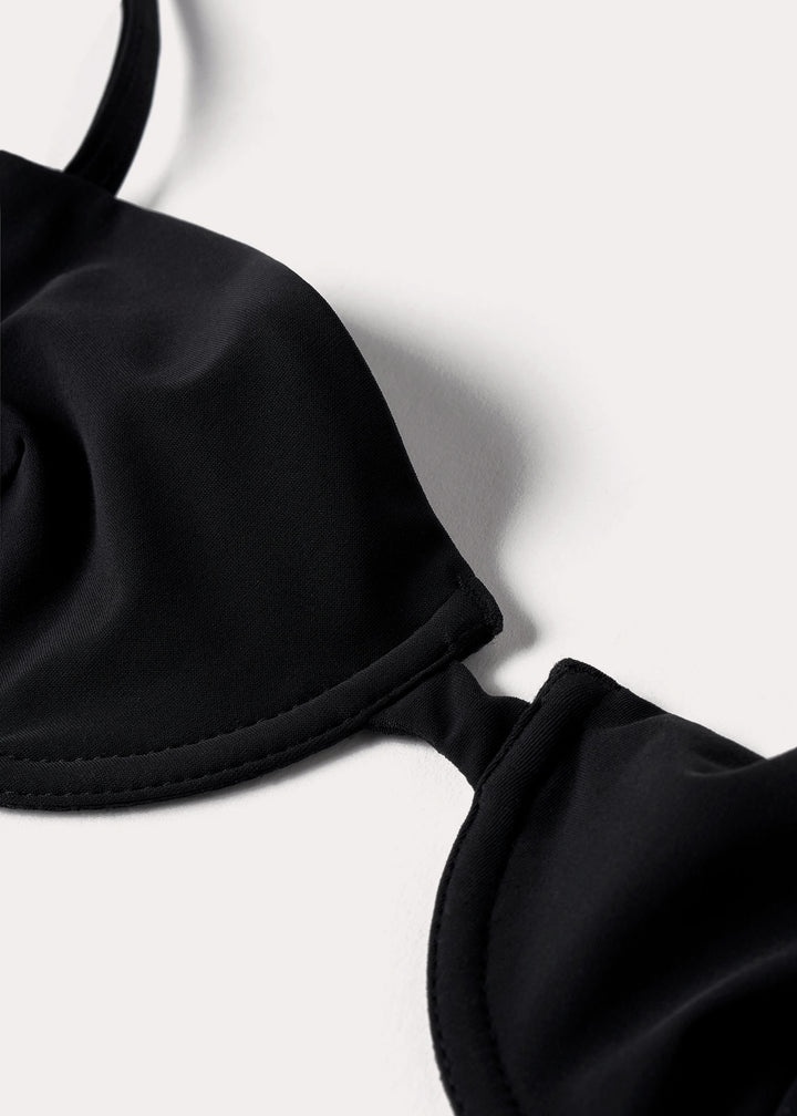 Bra bikini top black - 5