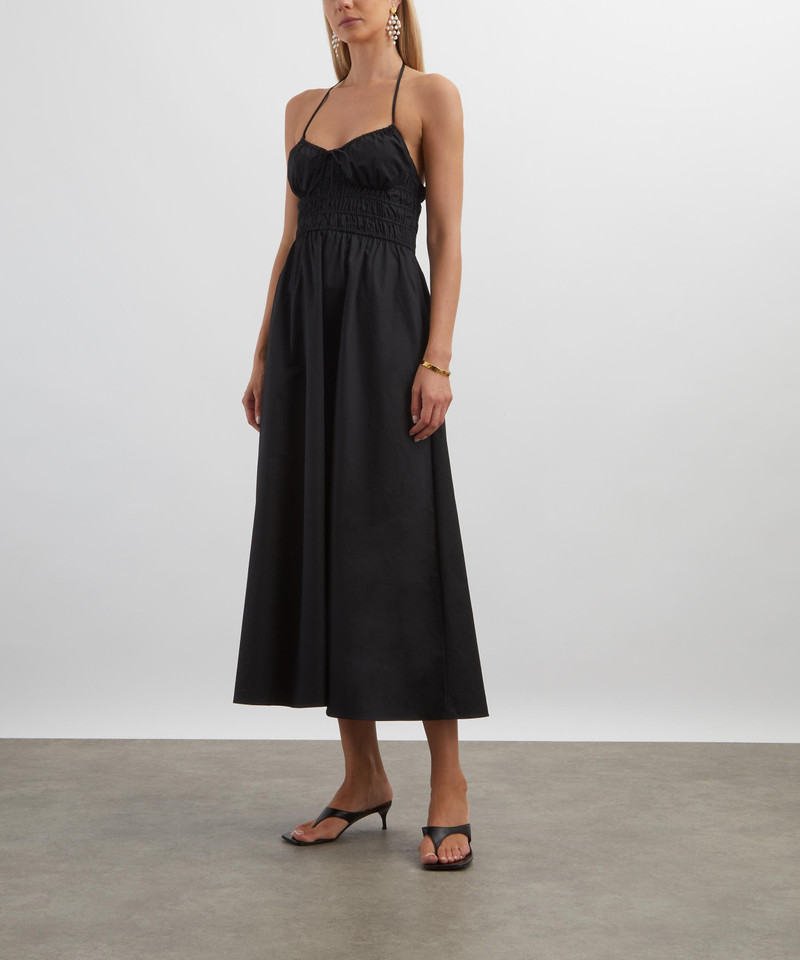 Solid & Striped Black Lolita Dress outlook