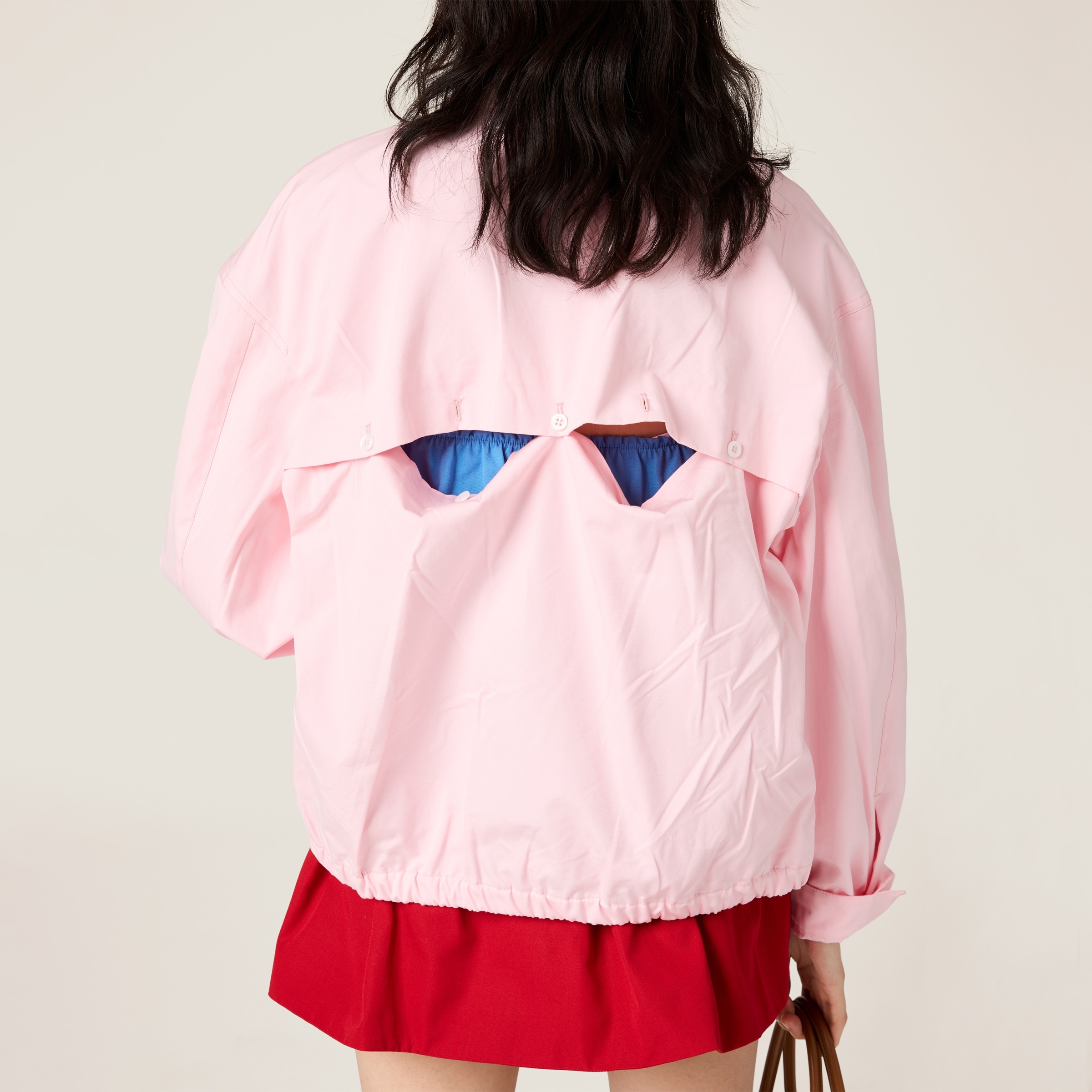 Poplin blouson jacket - 6