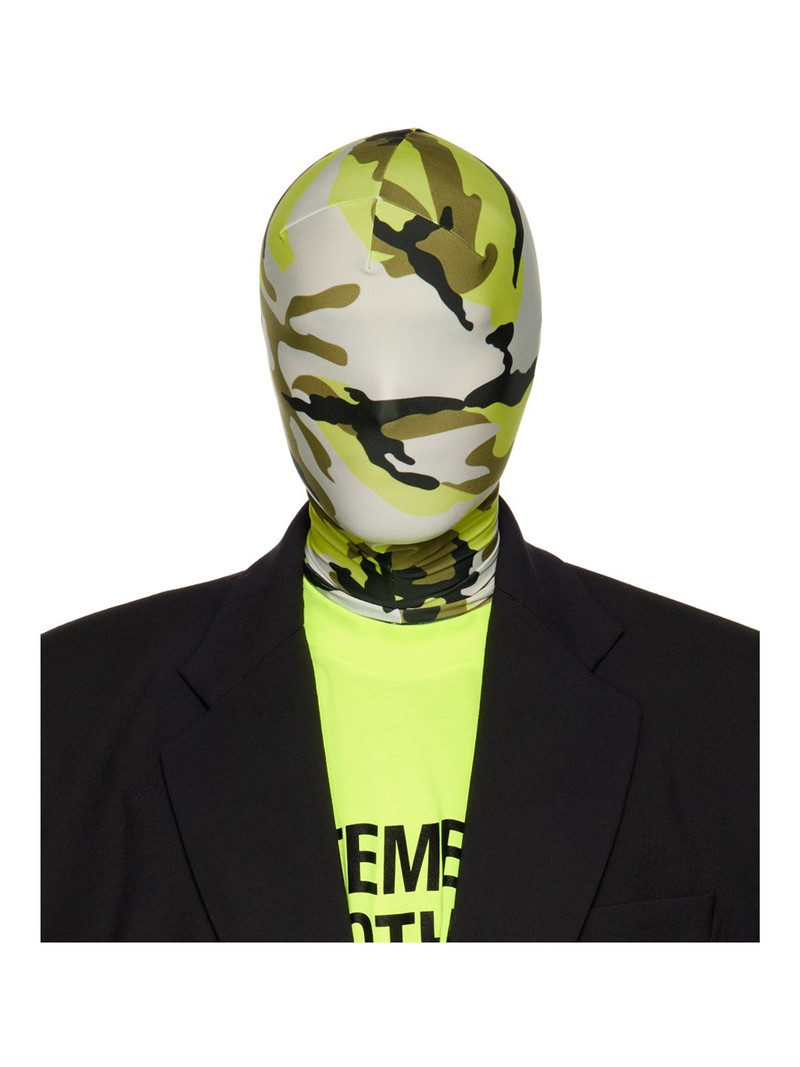 Khaki Camo Face Mask 1