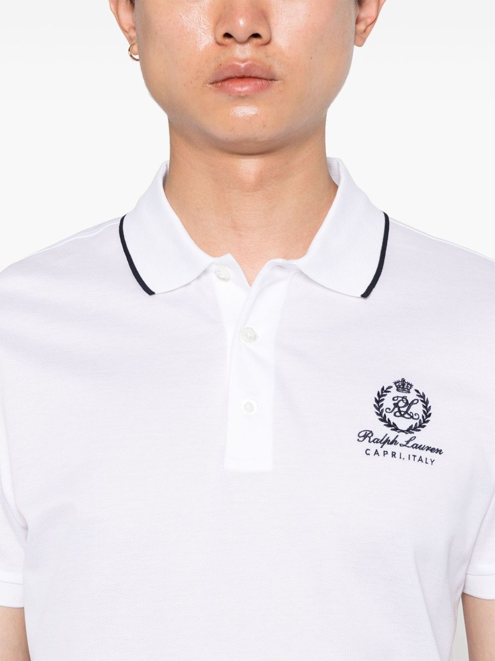 cotton polo shirt - 4