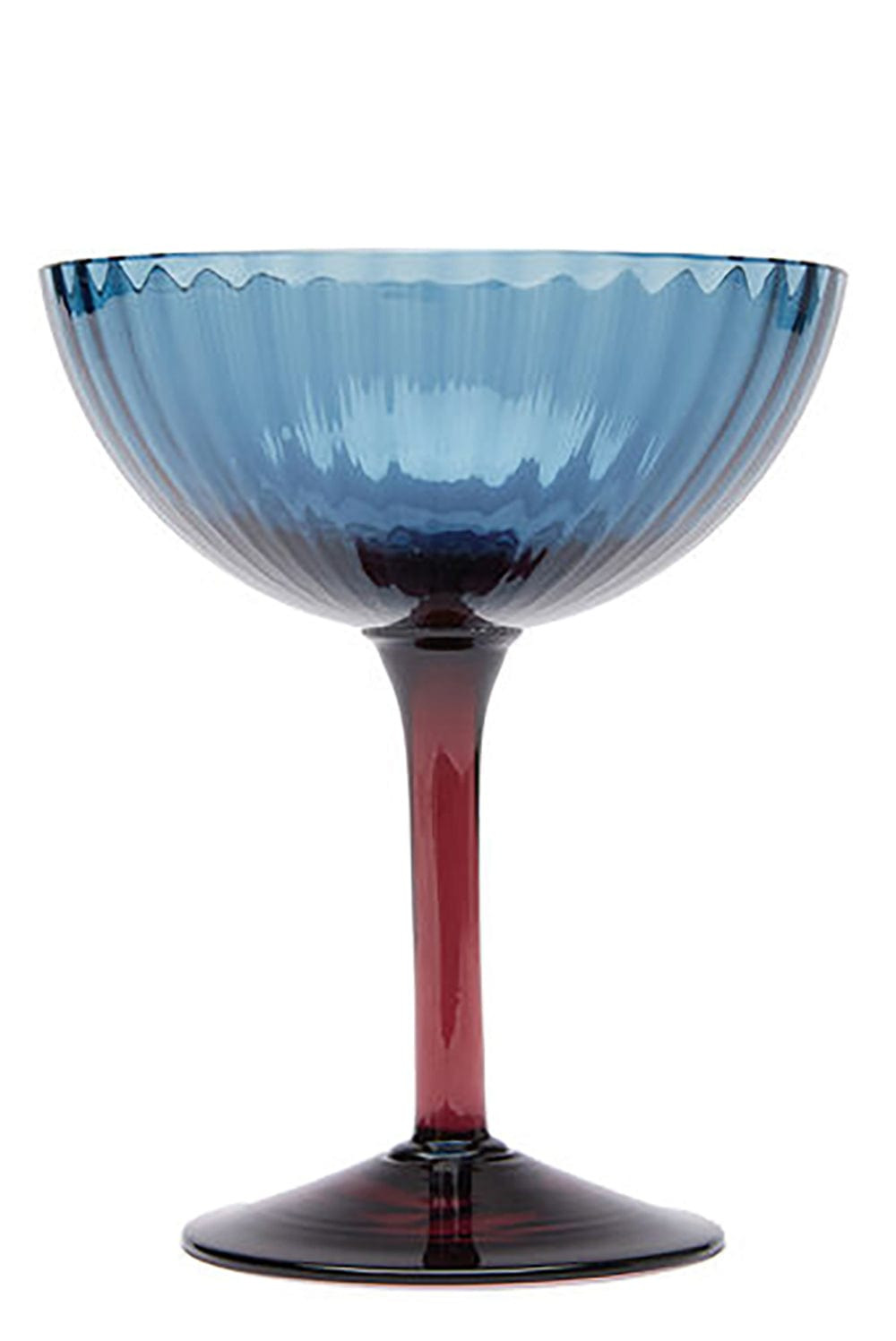 Champagne Coupe Set Of 4 - Rainbow Mix - 8