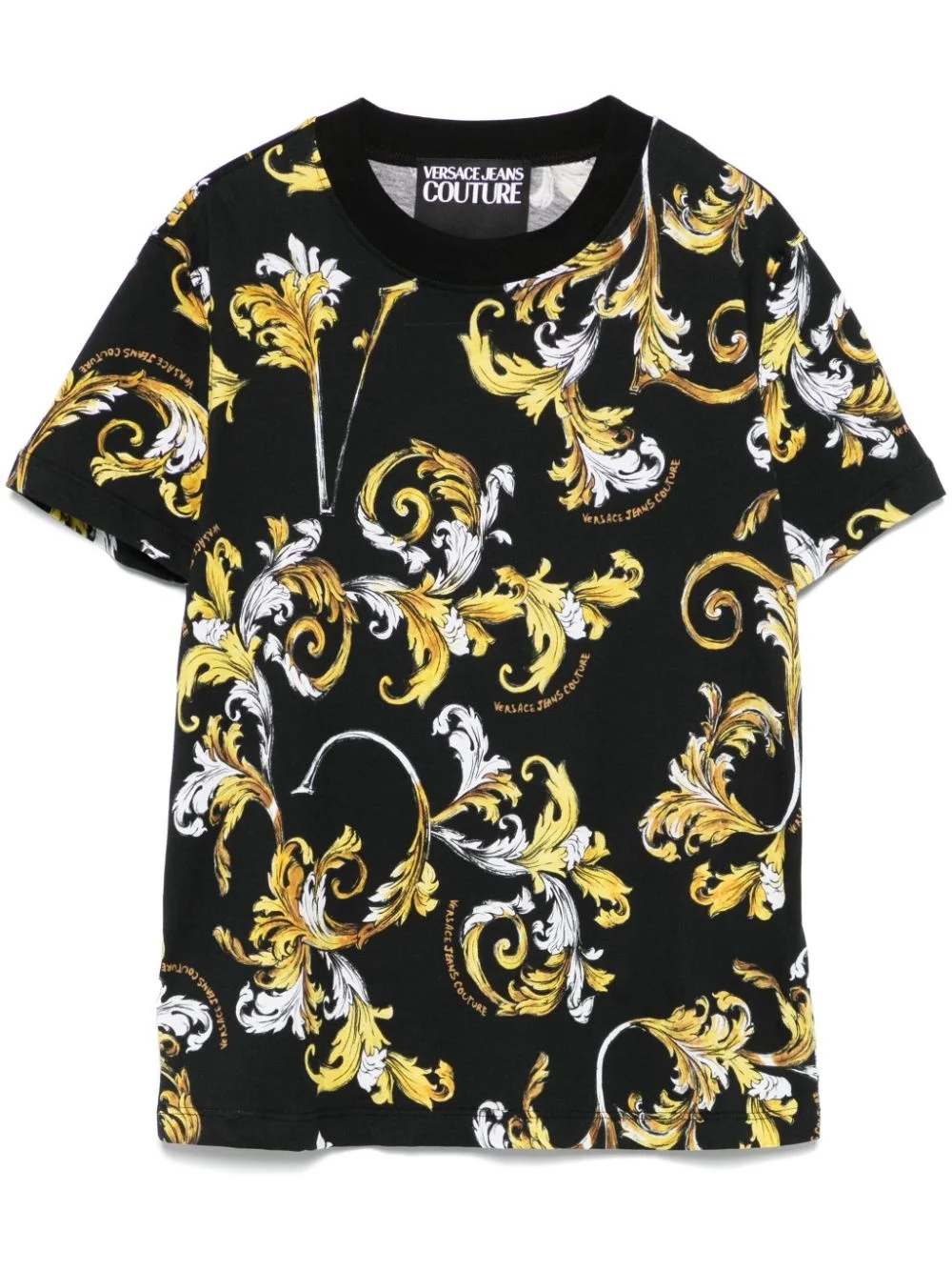Barocco-print T-shirt - 1