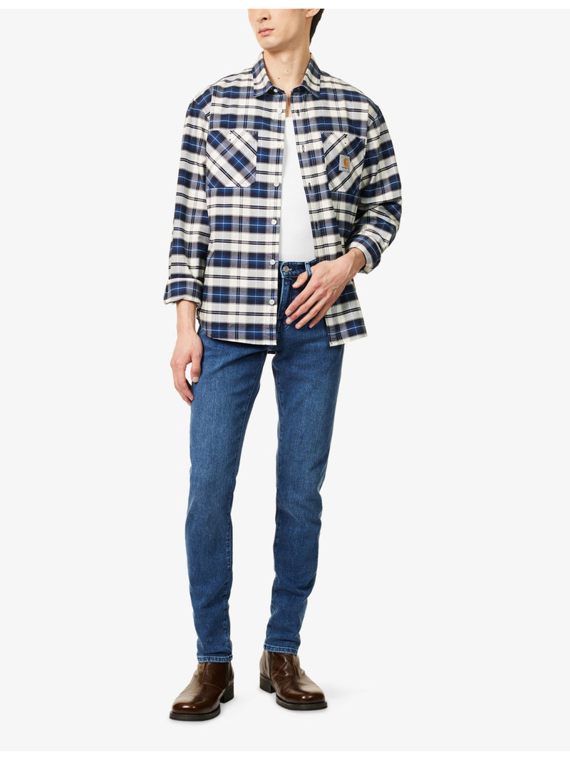 FRAME L'homme Slim straight-leg stretch-denim jeans outlook