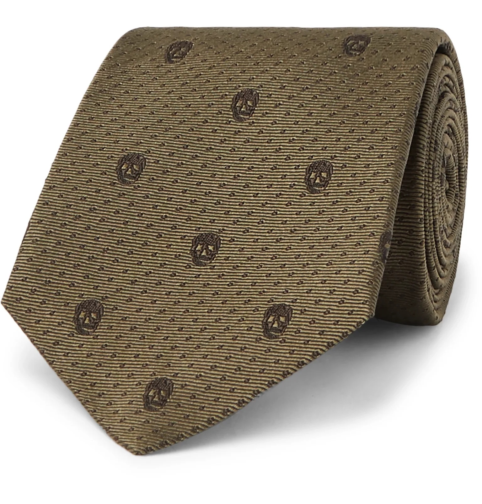 8cm Silk-Jacquard Tie - 1