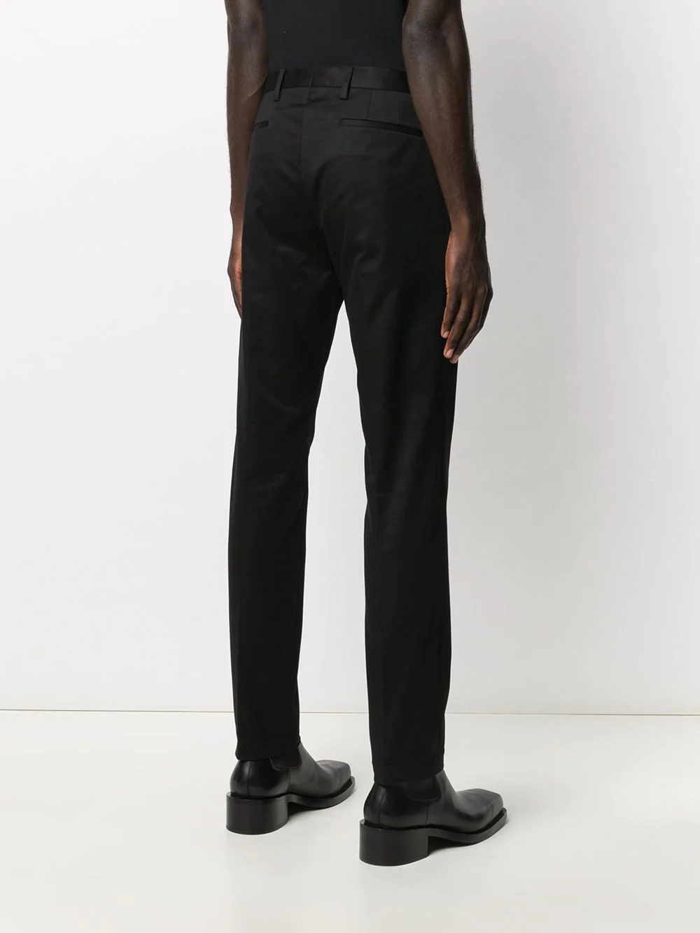 mid-rise tailored trousers - 4