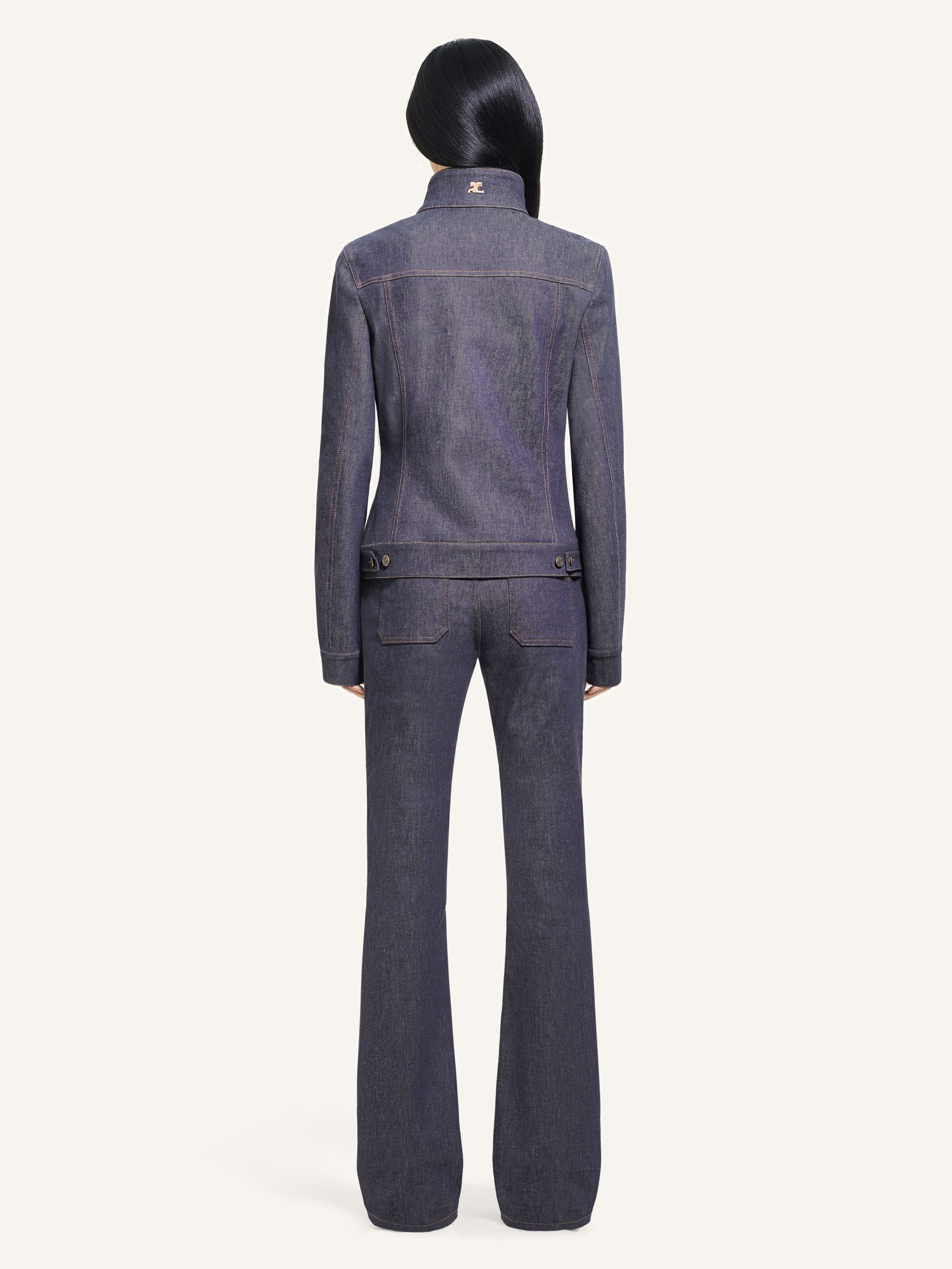BOOTCUT DENIM PANTS - 4