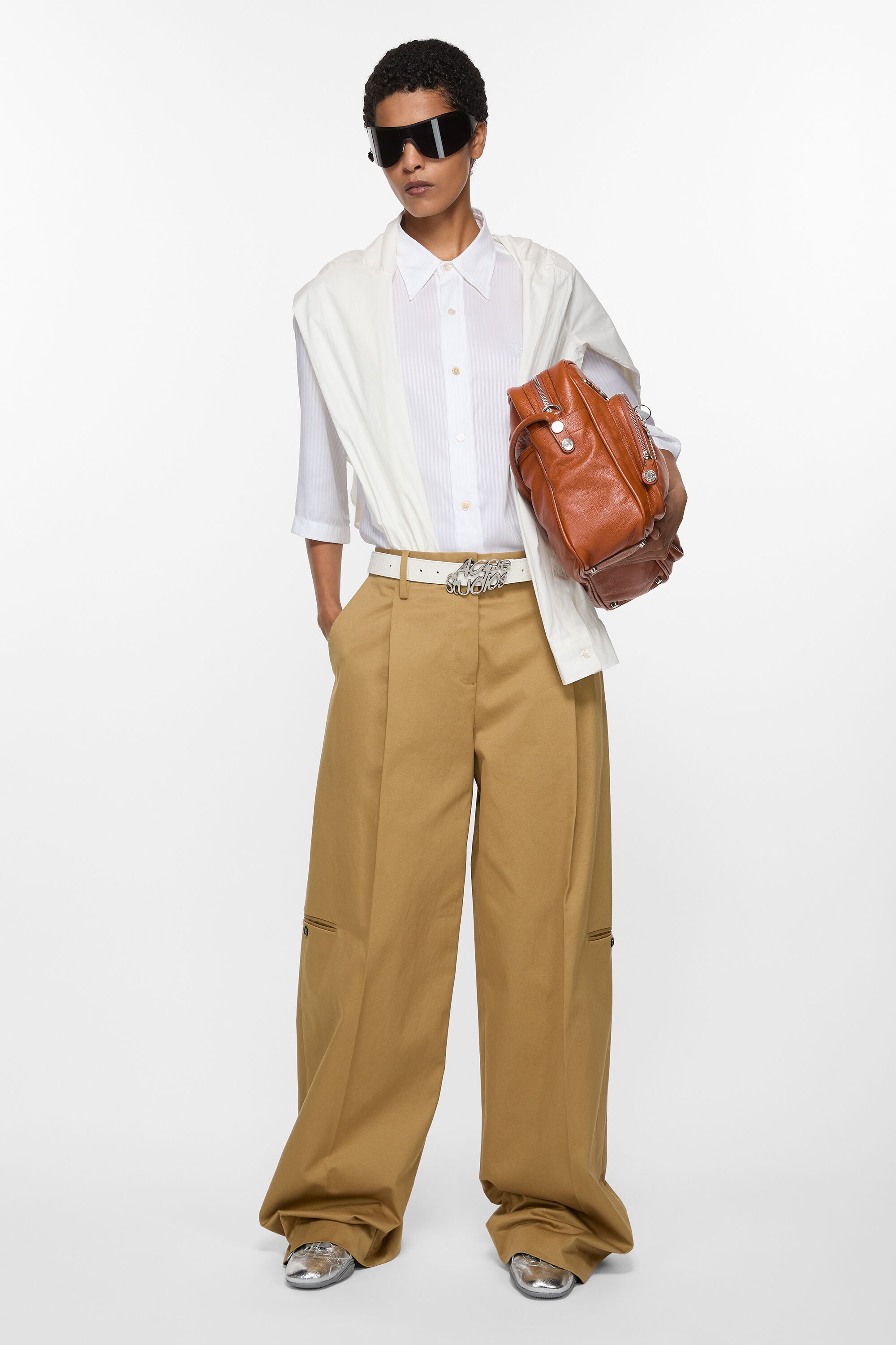 Twill trousers - Faded ochre - 4
