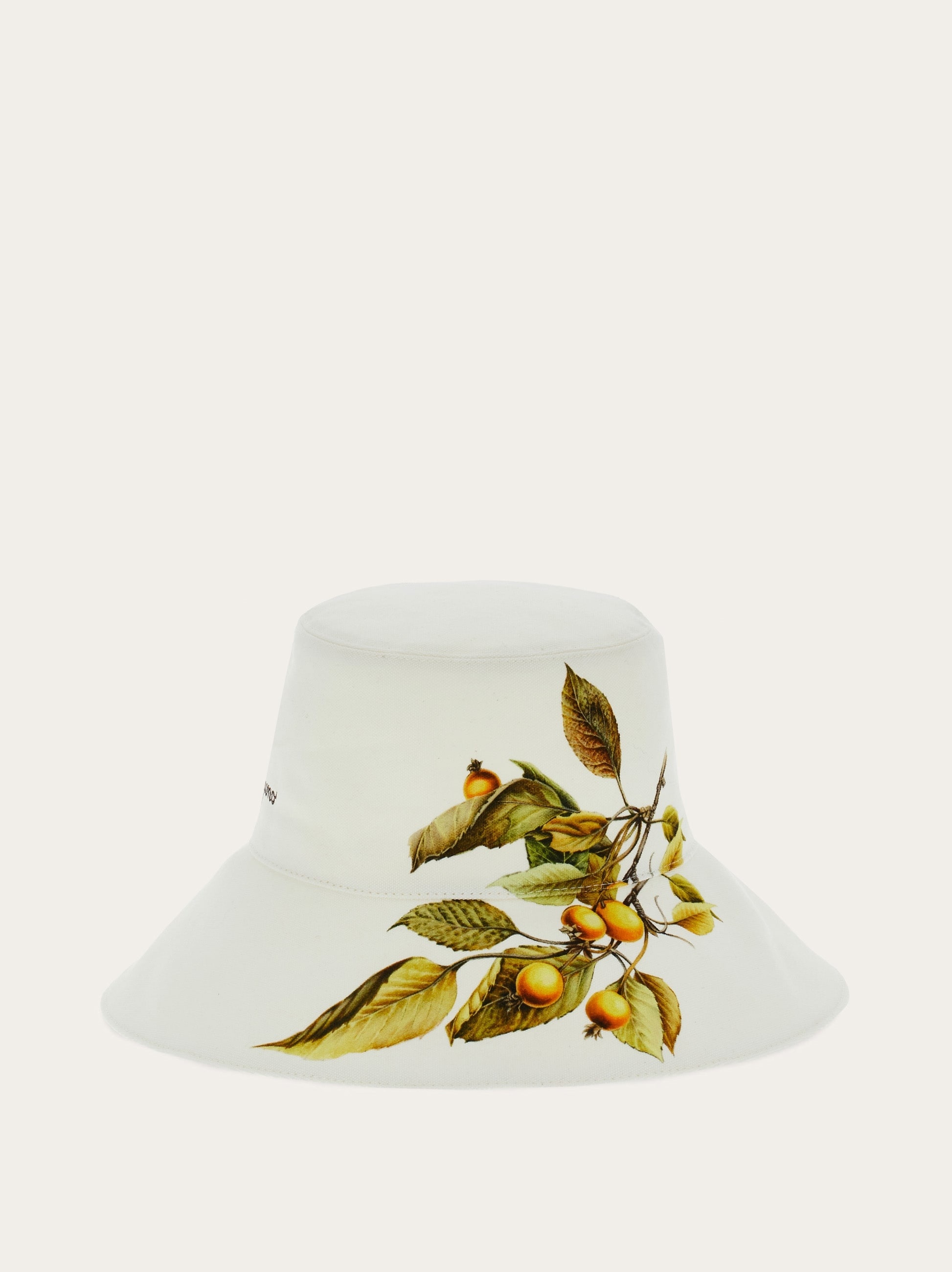 Botanical print bucket hat - 1