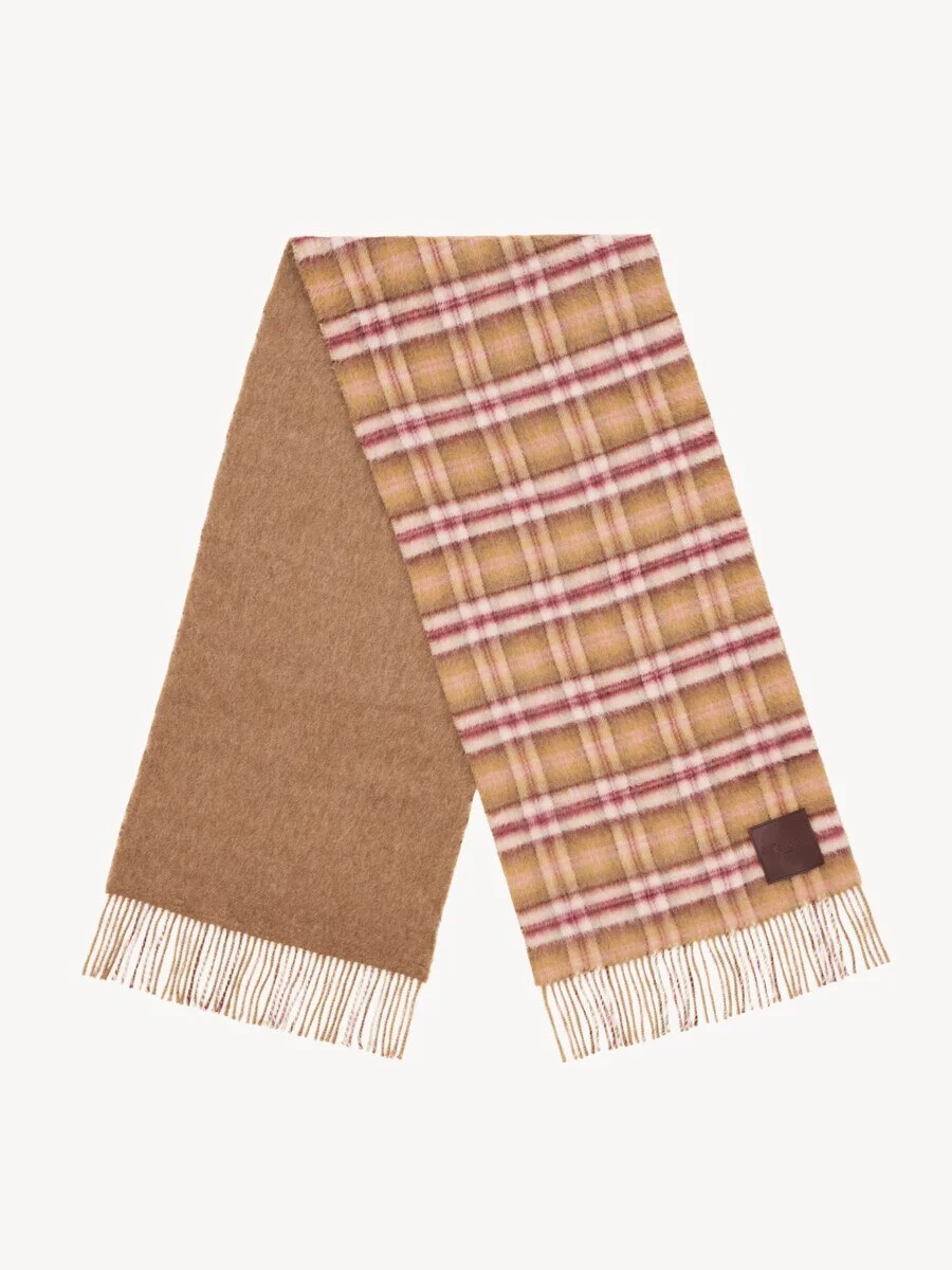 THE CHLOÉ HIGHLANDING SCARF IN CASHMERE - 1