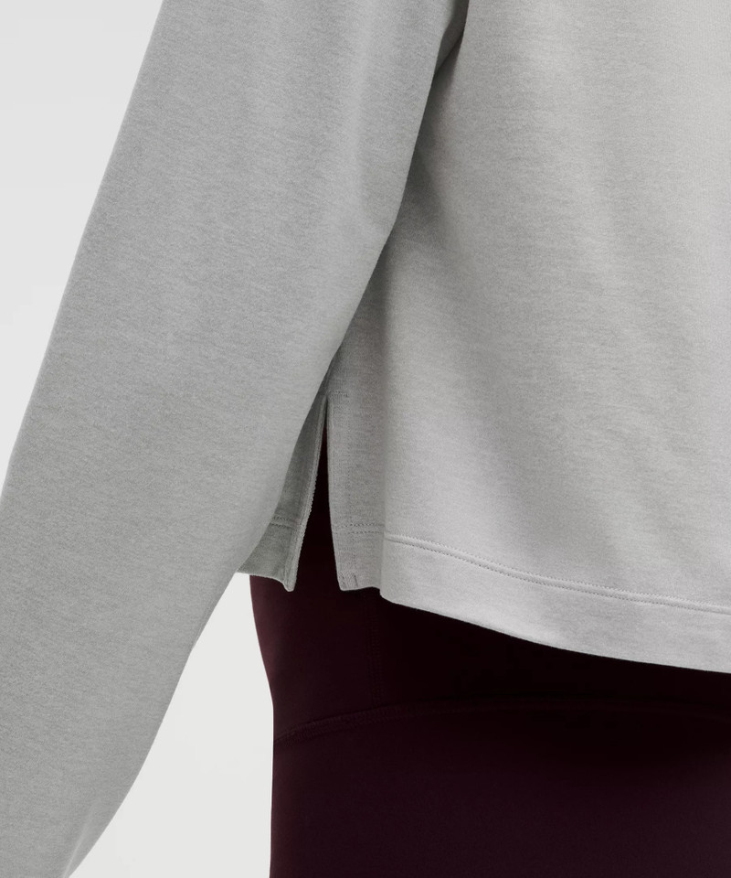Softy Suedey Relaxed Boatneck Long-Sleeve Shirt 6